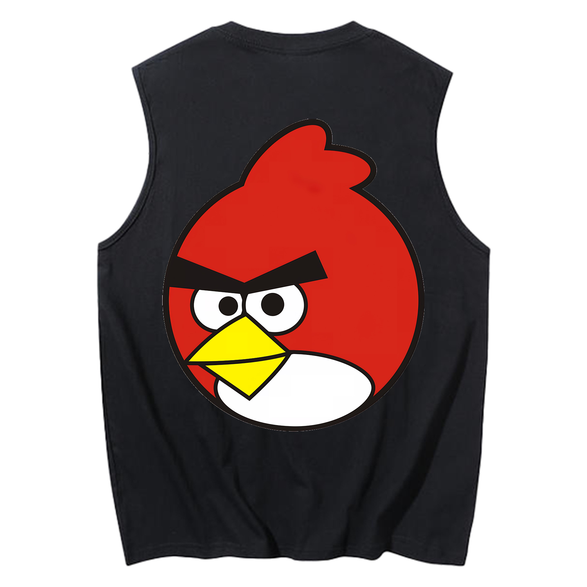 （画像用） Angry Birds アングリーバード コットン100％タンクトップ（背面プリント）