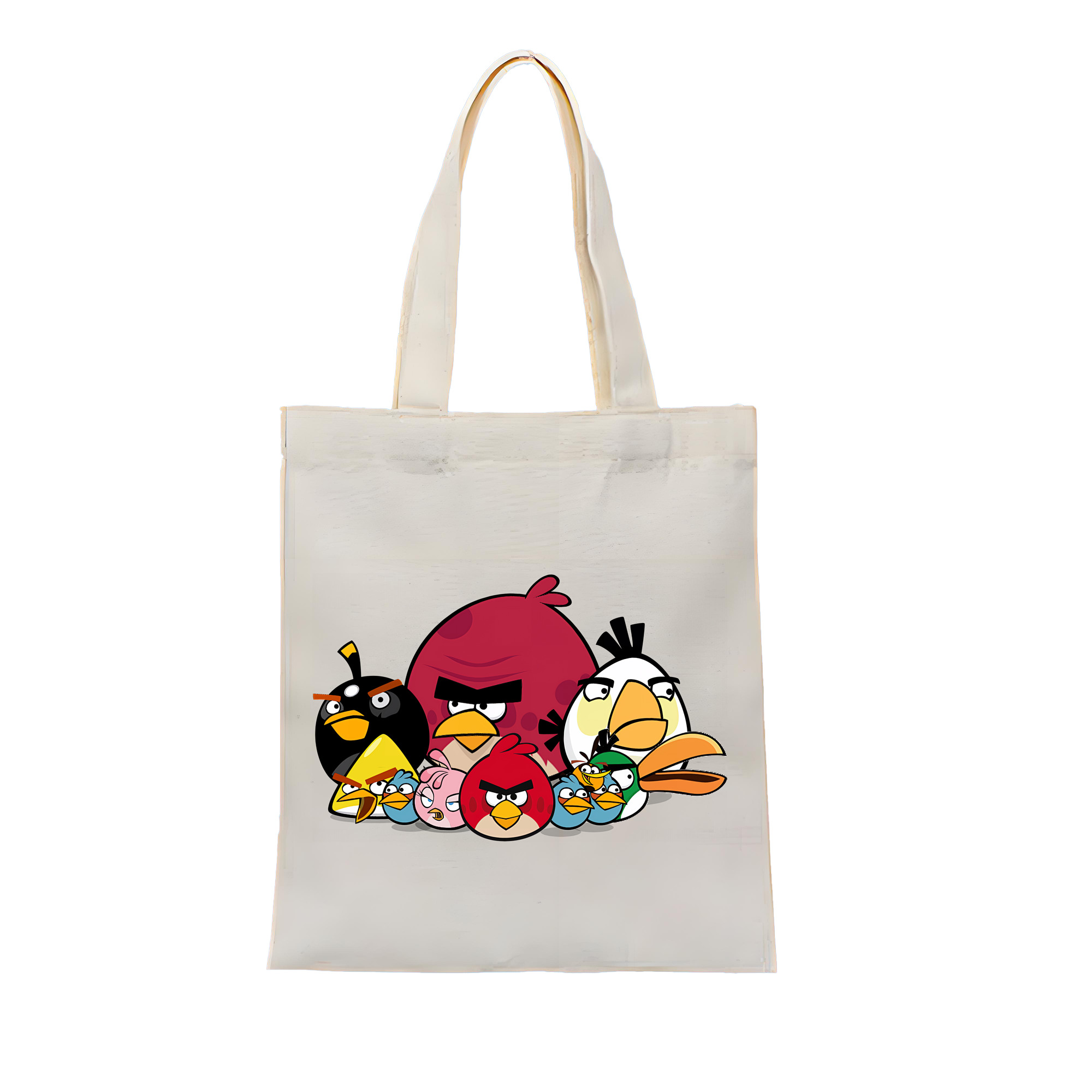 Angry Birds アングリーバード 縦型キャンバス生地手提げバッグ　トートバッグ