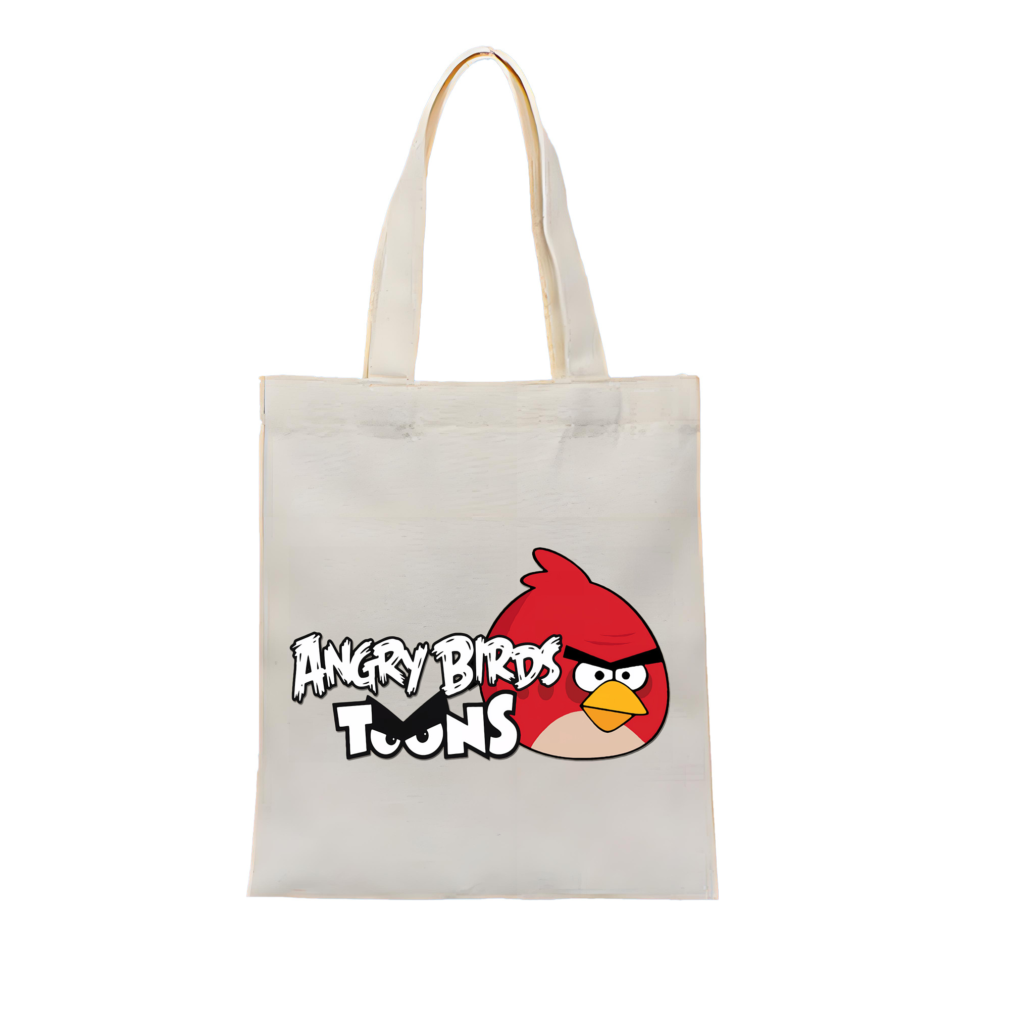 Angry Birds アングリーバード 縦型キャンバス生地手提げバッグ　トートバッグ