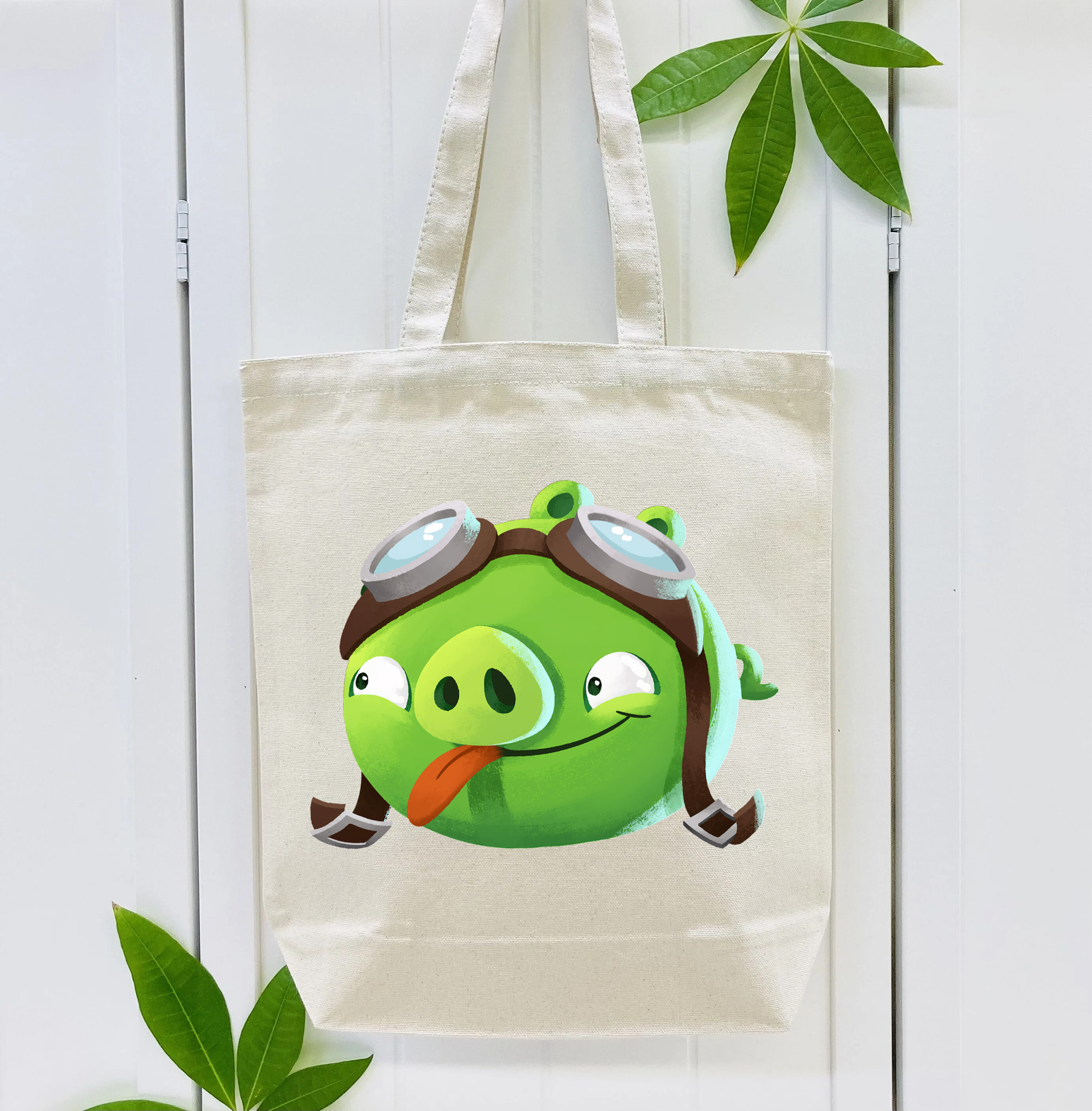 Angry Birds アングリーバード 縦型キャンバス生地手提げバッグ　トートバッグ