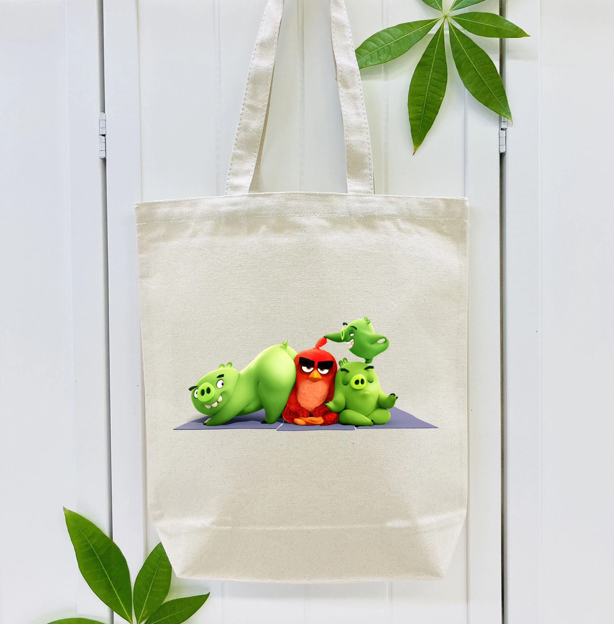 Angry Birds アングリーバード 縦型キャンバス生地手提げバッグ　トートバッグ