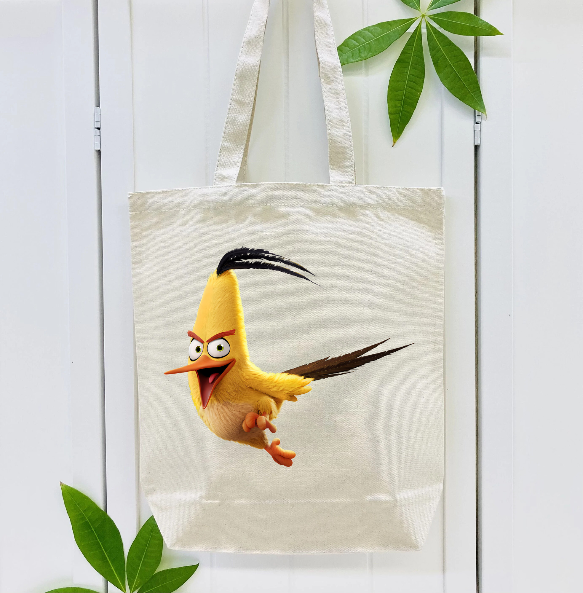 Angry Birds アングリーバード 縦型キャンバス生地手提げバッグ　トートバッグ