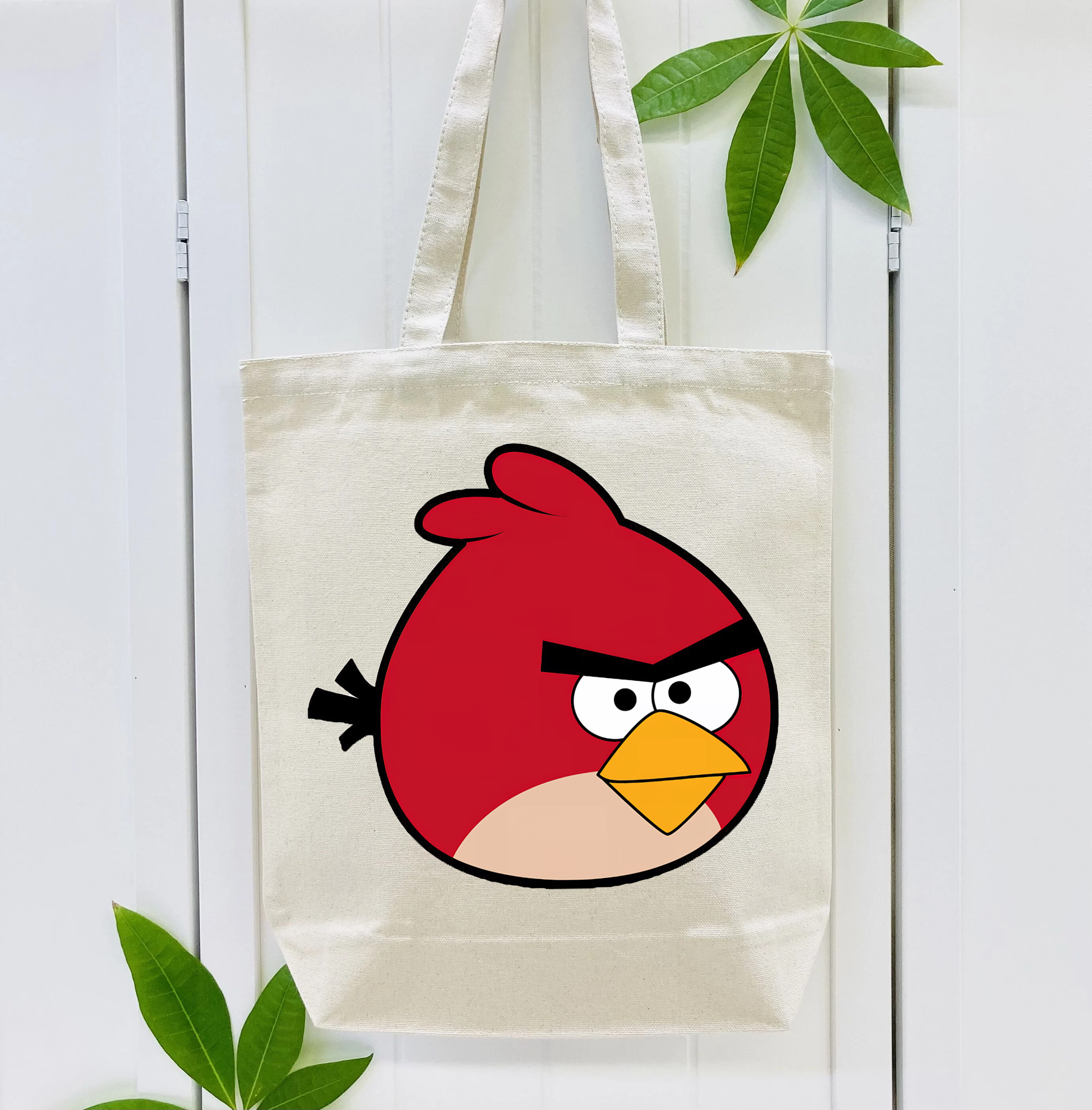 Angry Birds アングリーバード 縦型キャンバス生地手提げバッグ　トートバッグ