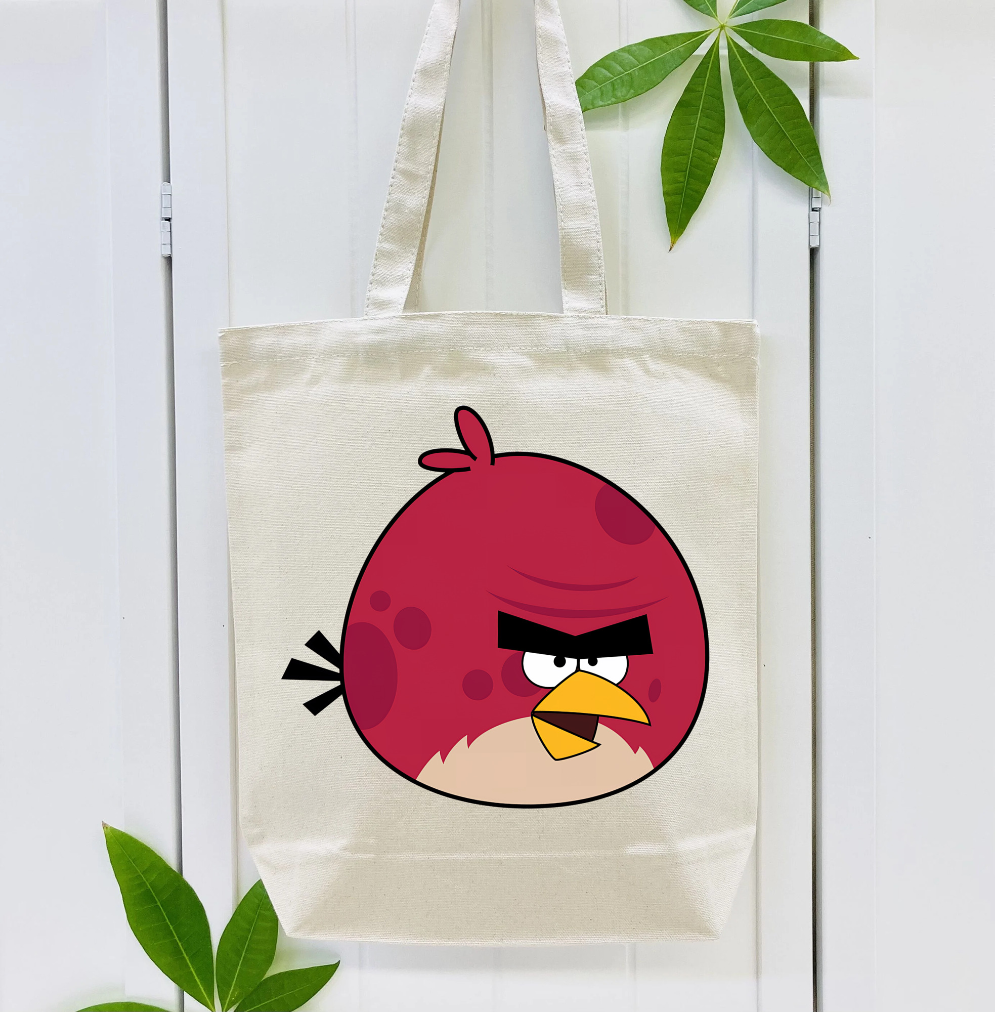 Angry Birds アングリーバード 縦型キャンバス生地手提げバッグ　トートバッグ