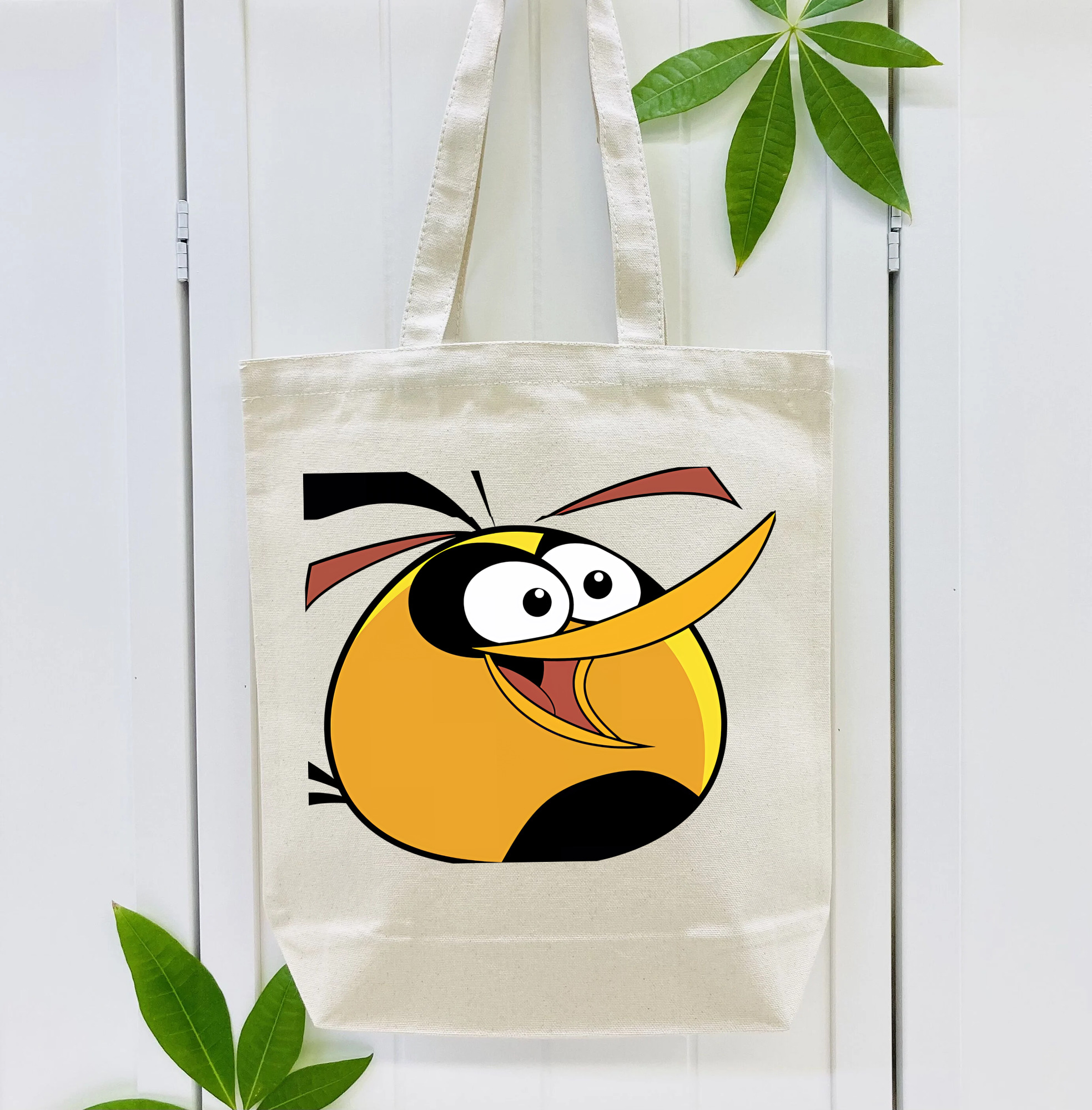 Angry Birds アングリーバード 縦型キャンバス生地手提げバッグ　トートバッグ