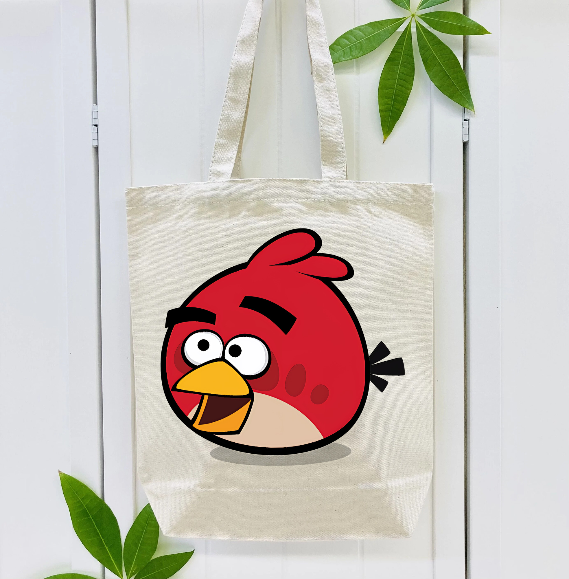 Angry Birds アングリーバード 縦型キャンバス生地手提げバッグ　トートバッグ