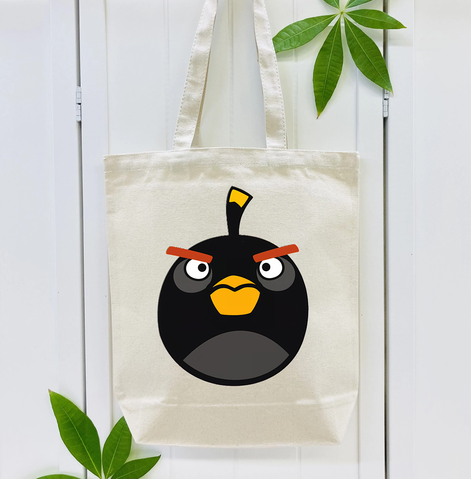 Angry Birds アングリーバード 縦型キャンバス生地手提げバッグ　トートバッグ
