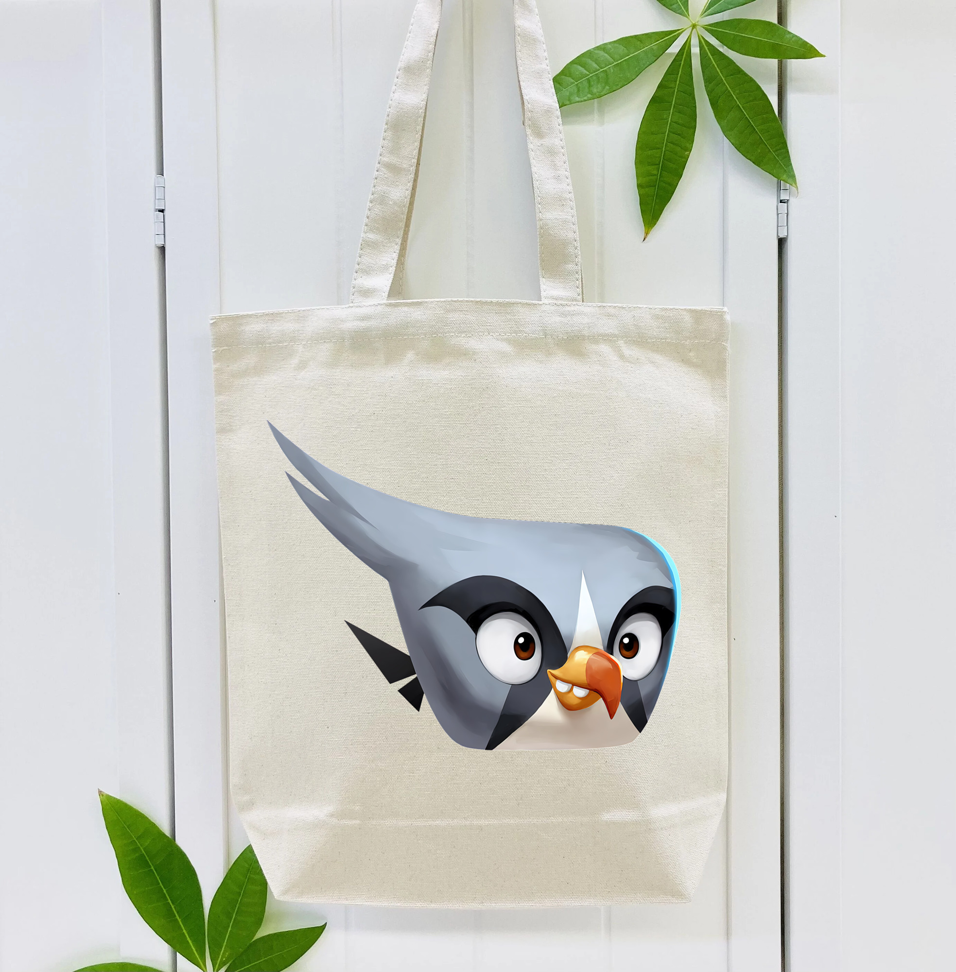 Angry Birds アングリーバード 縦型キャンバス生地手提げバッグ　トートバッグ