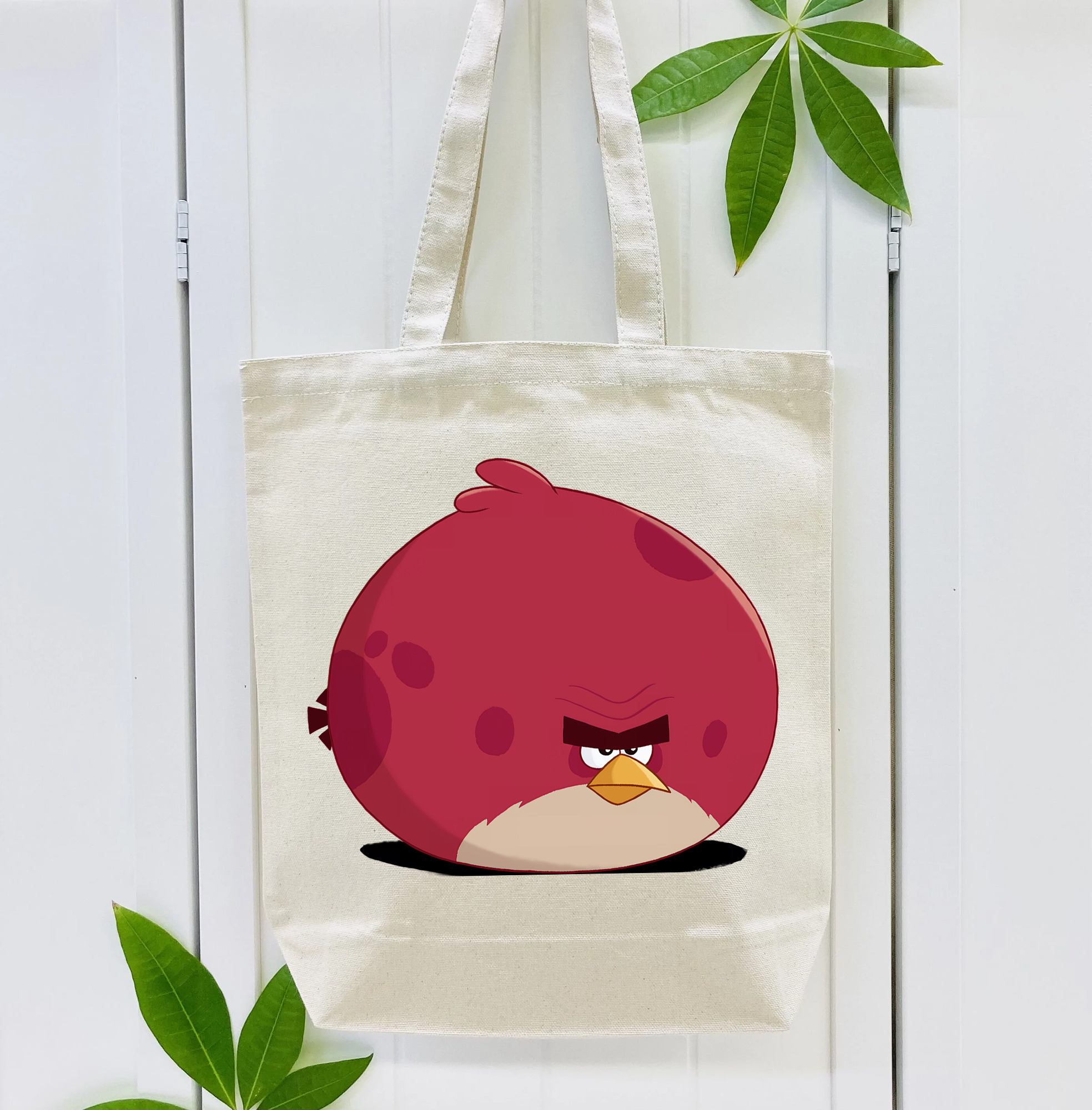 Angry Birds アングリーバード 縦型キャンバス生地手提げバッグ　トートバッグ