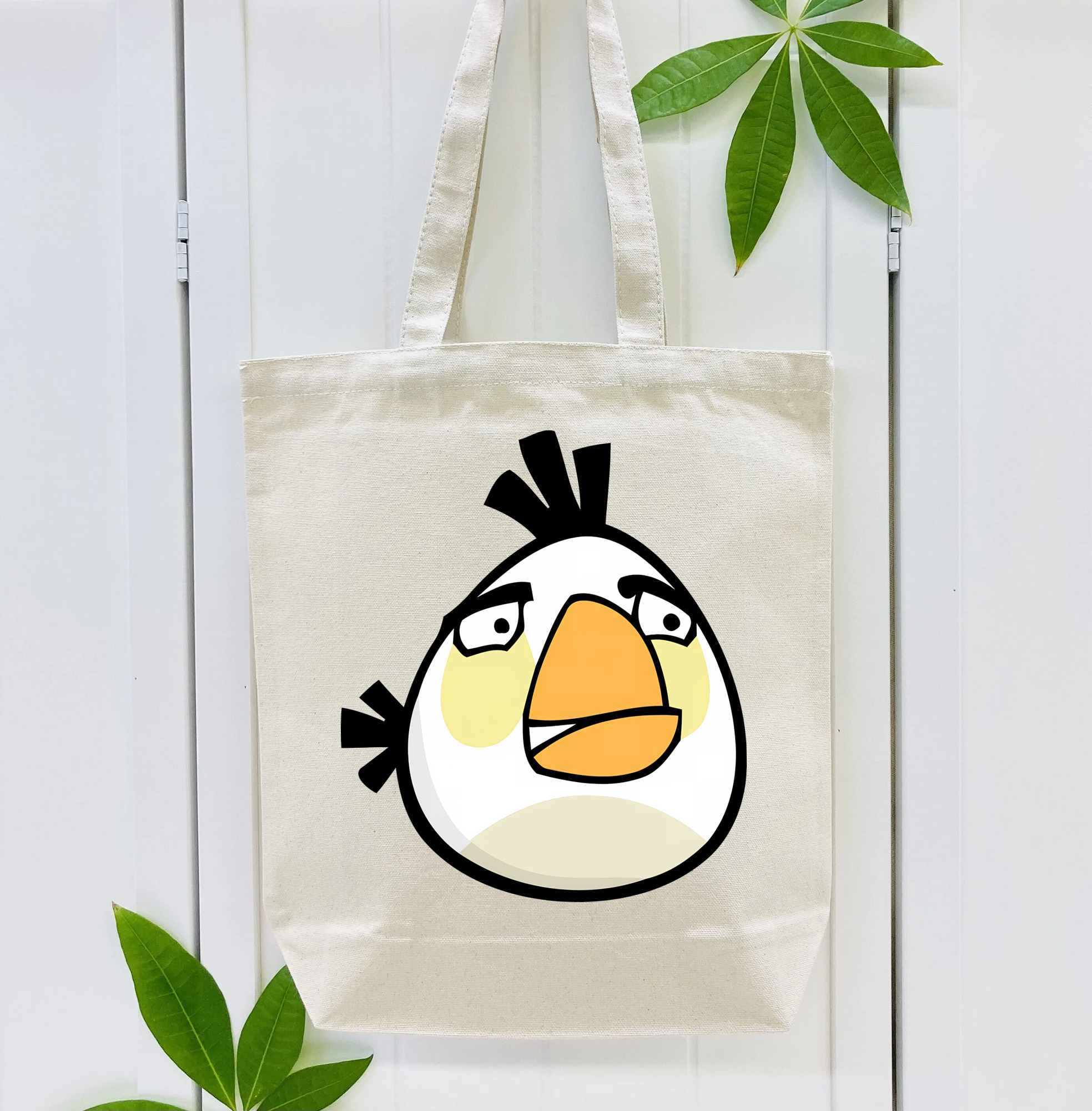 Angry Birds アングリーバード 縦型キャンバス生地手提げバッグ　トートバッグ