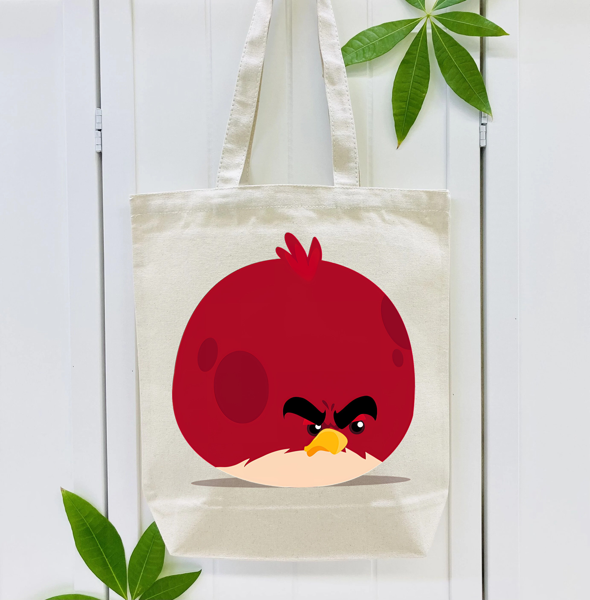 Angry Birds アングリーバード 縦型キャンバス生地手提げバッグ　トートバッグ