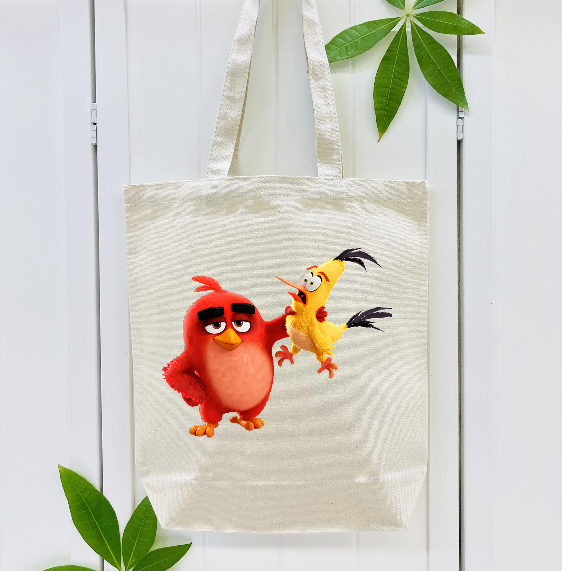 Angry Birds アングリーバード 縦型キャンバス生地手提げバッグ　トートバッグ