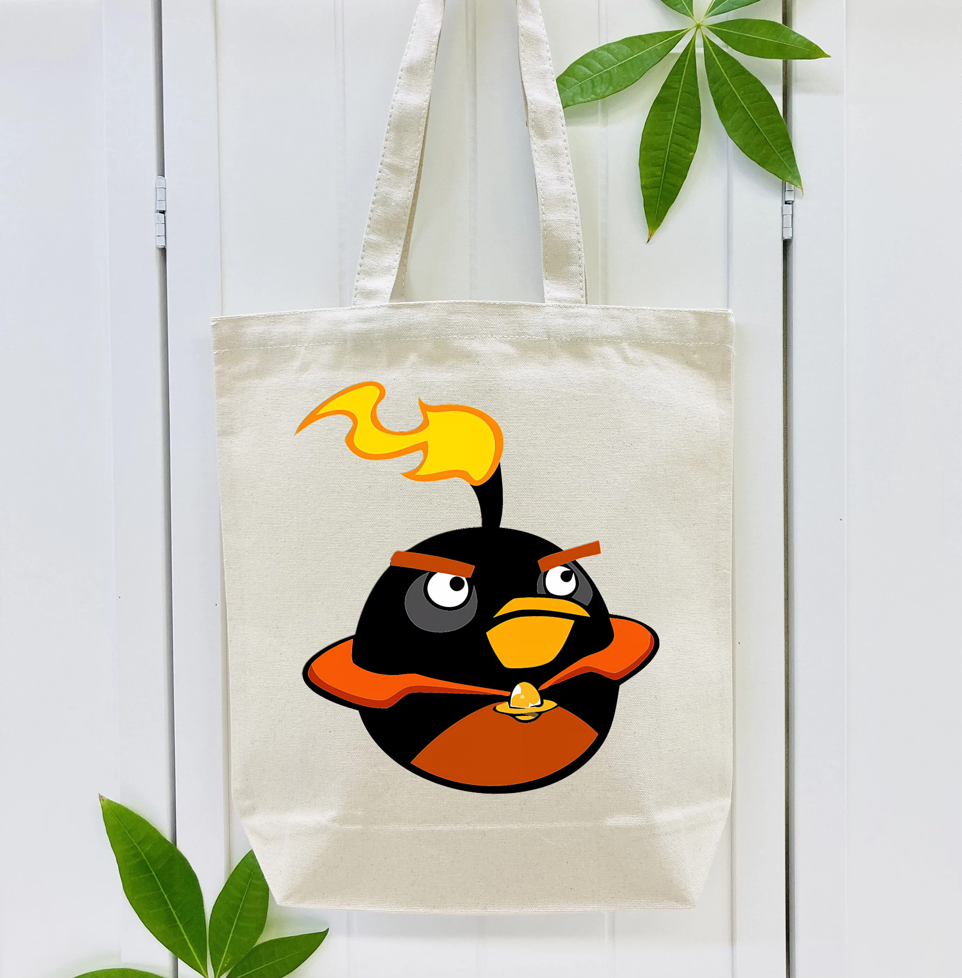 Angry Birds アングリーバード 縦型キャンバス生地手提げバッグ　トートバッグ