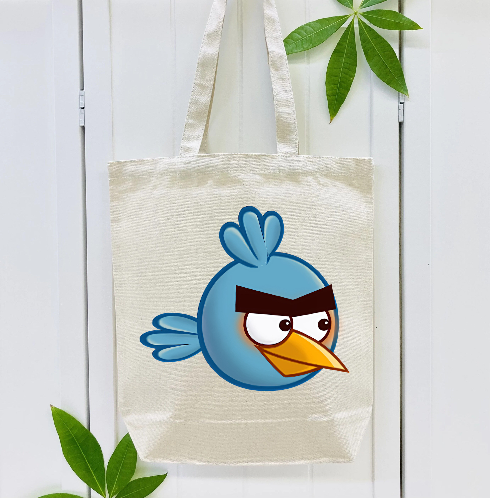 Angry Birds アングリーバード 縦型キャンバス生地手提げバッグ　トートバッグ