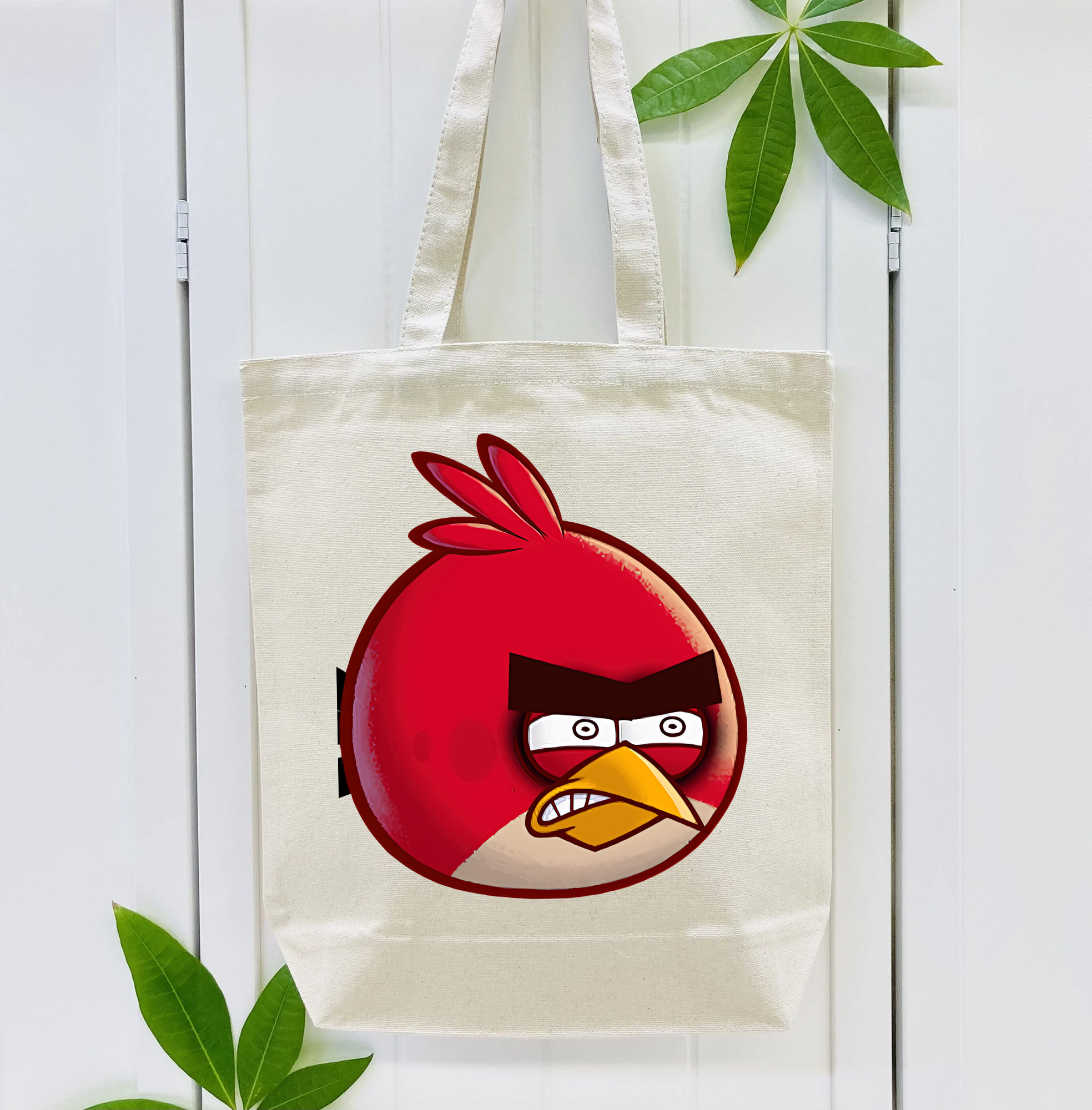 Angry Birds アングリーバード 縦型キャンバス生地手提げバッグ　トートバッグ