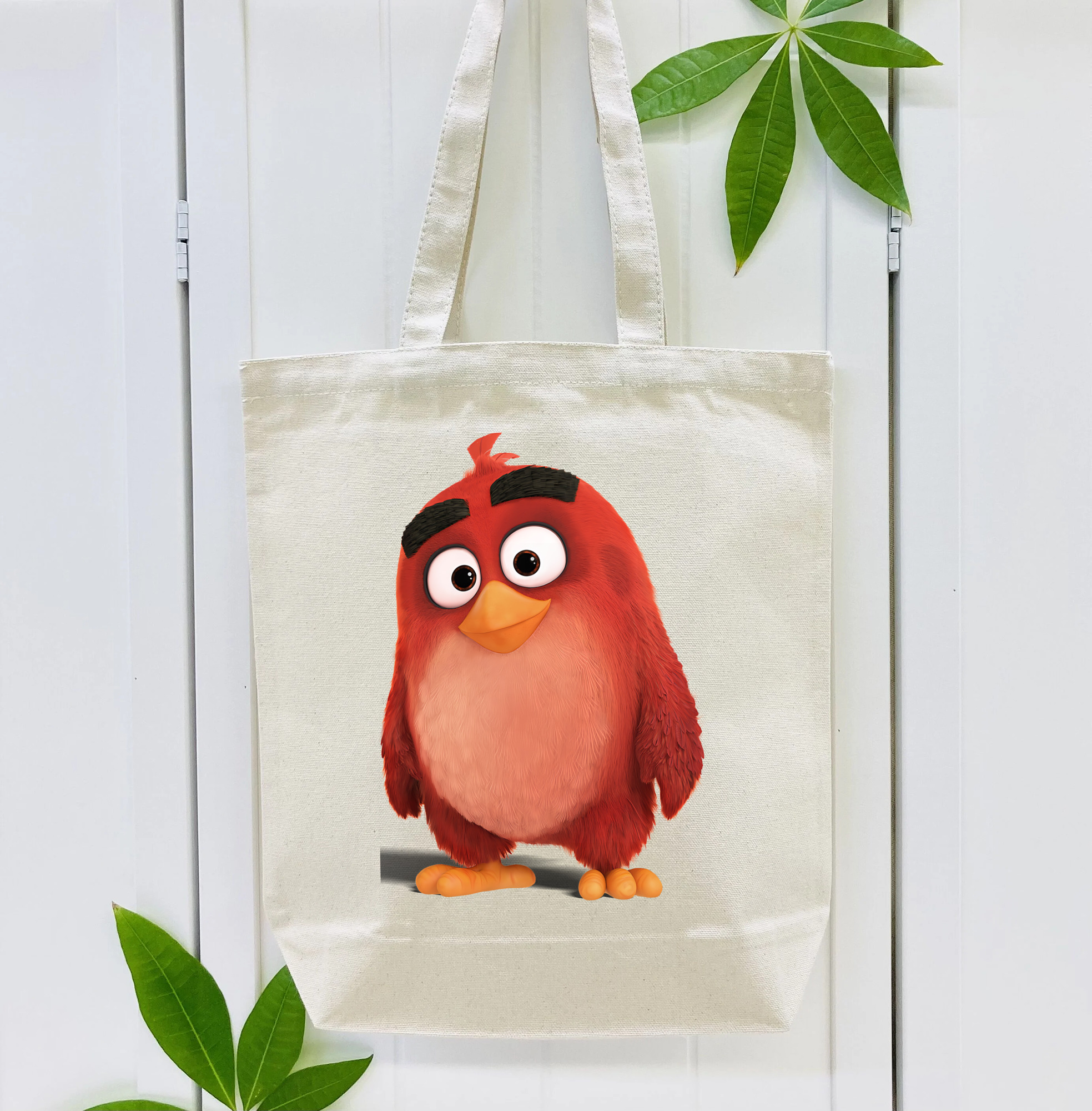 Angry Birds アングリーバード 縦型キャンバス生地手提げバッグ　トートバッグ