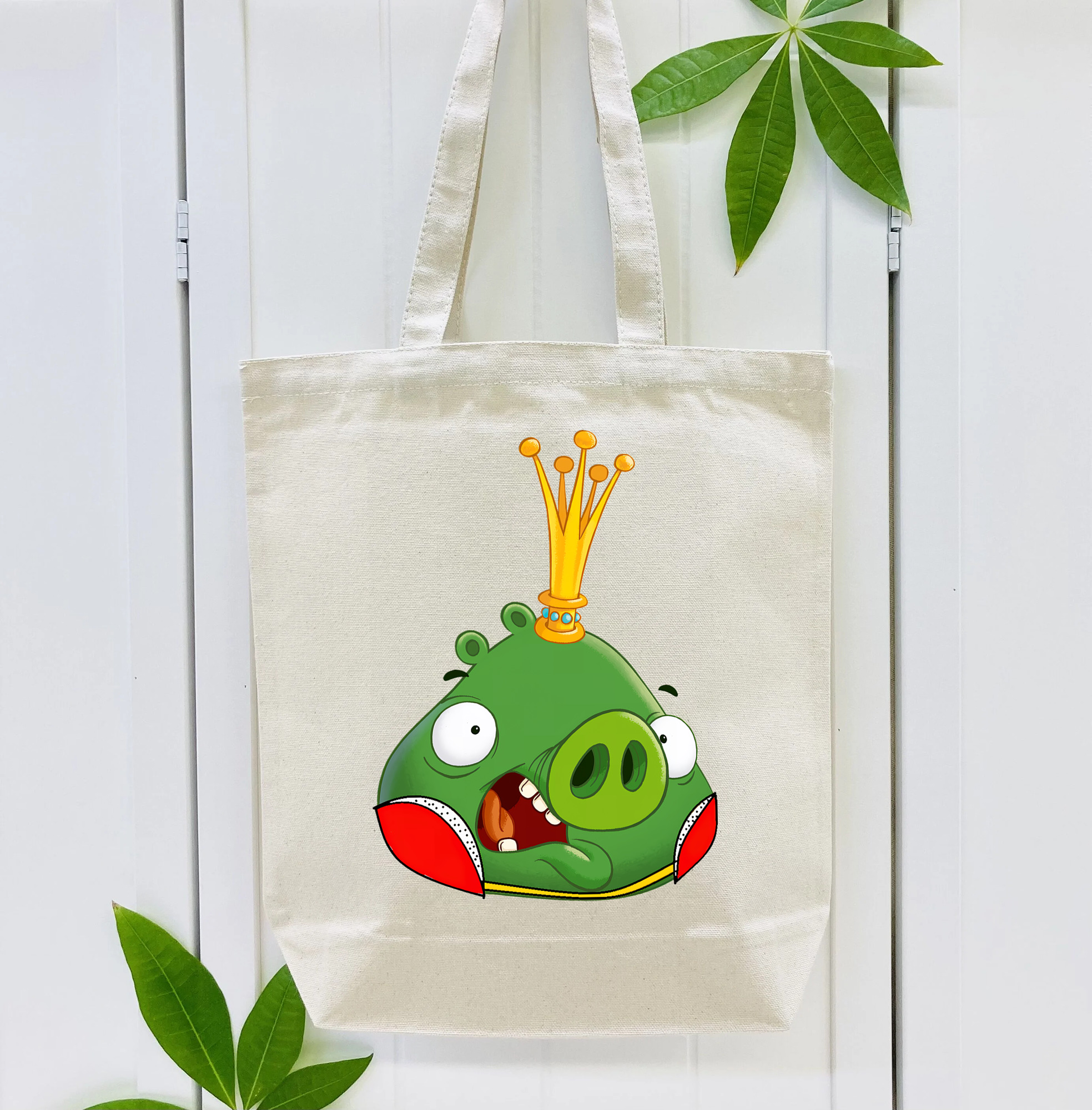 Angry Birds アングリーバード 縦型キャンバス生地手提げバッグ　トートバッグ