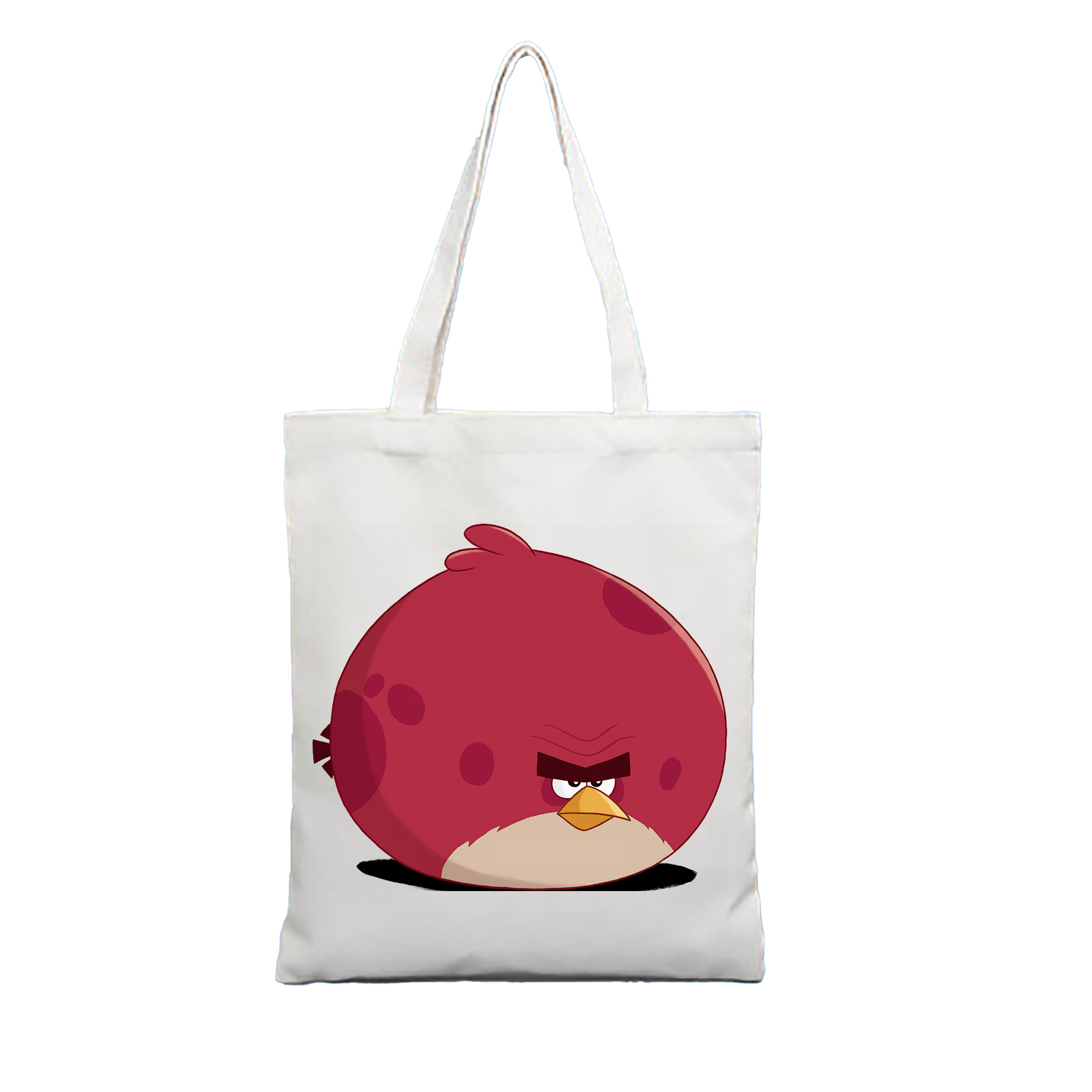 （画像用） Angry Birds アングリーバード 縦型キャンバス生地手提げバッグ　トートバッグ