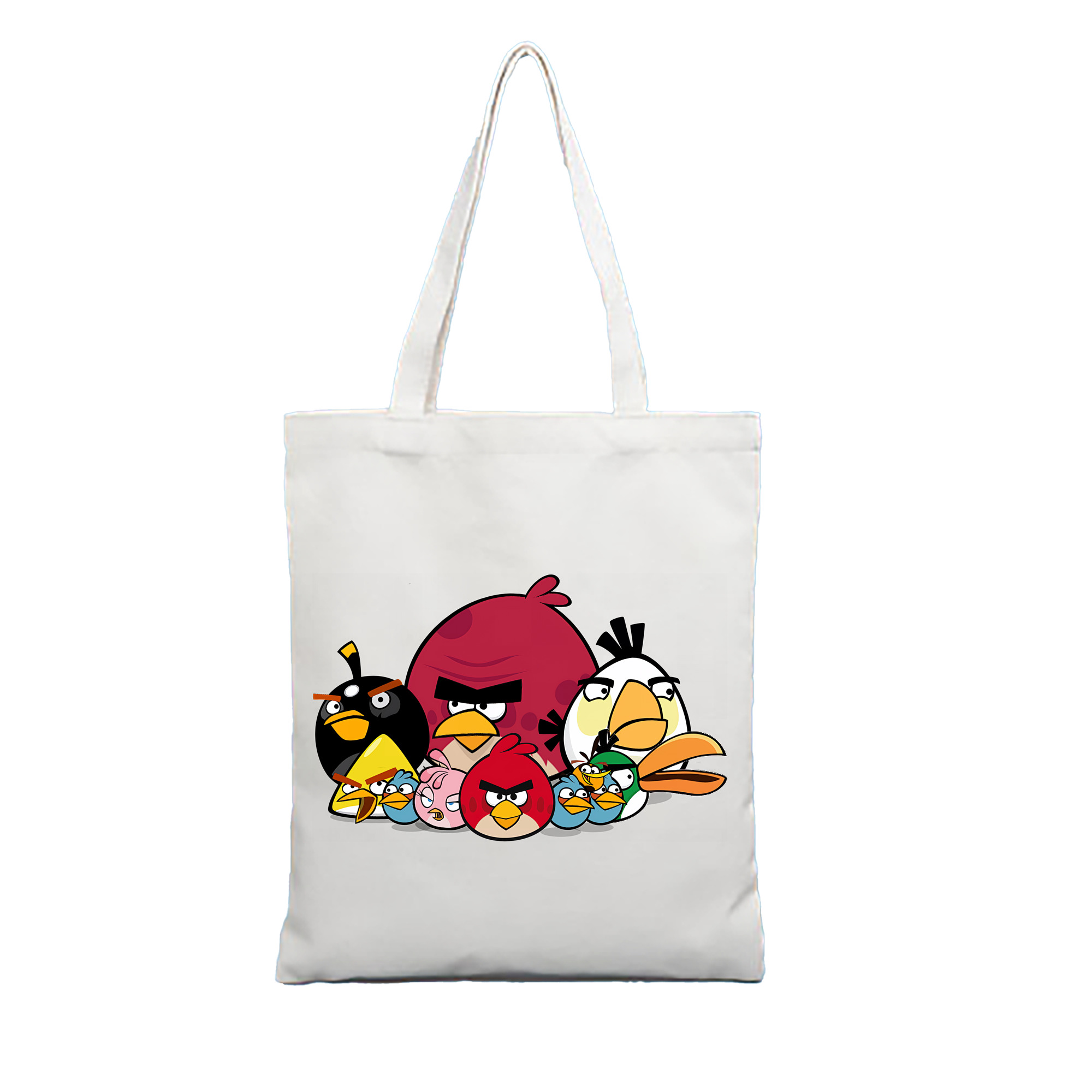 Angry Birds アングリーバード 縦型キャンバス生地手提げバッグ　トートバッグ
