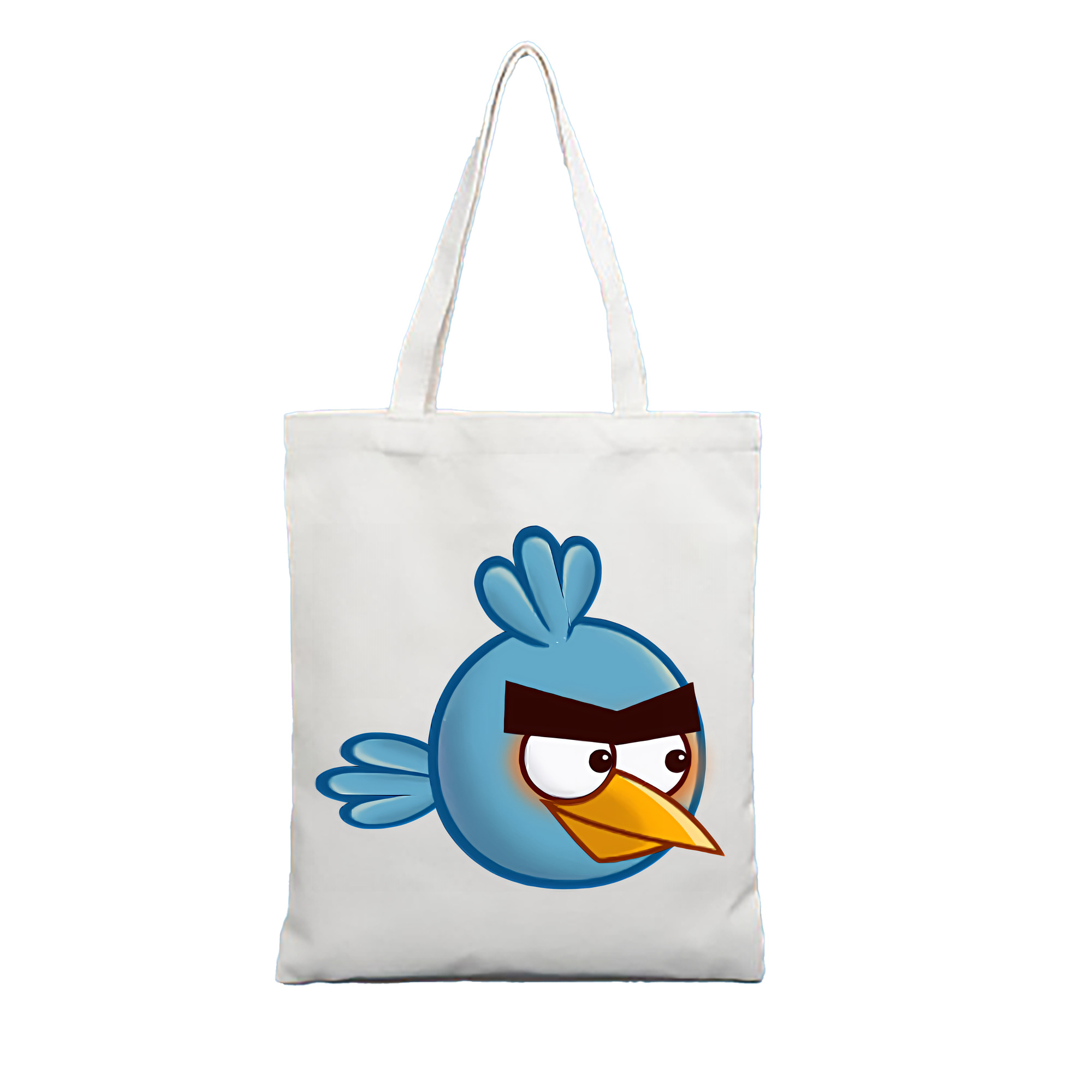 （画像用） Angry Birds アングリーバード 縦型キャンバス生地手提げバッグ　トートバッグ