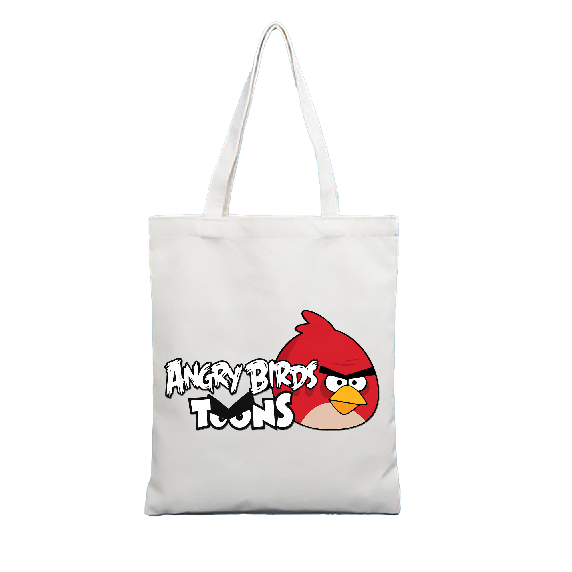 Angry Birds アングリーバード 縦型キャンバス生地手提げバッグ　トートバッグ