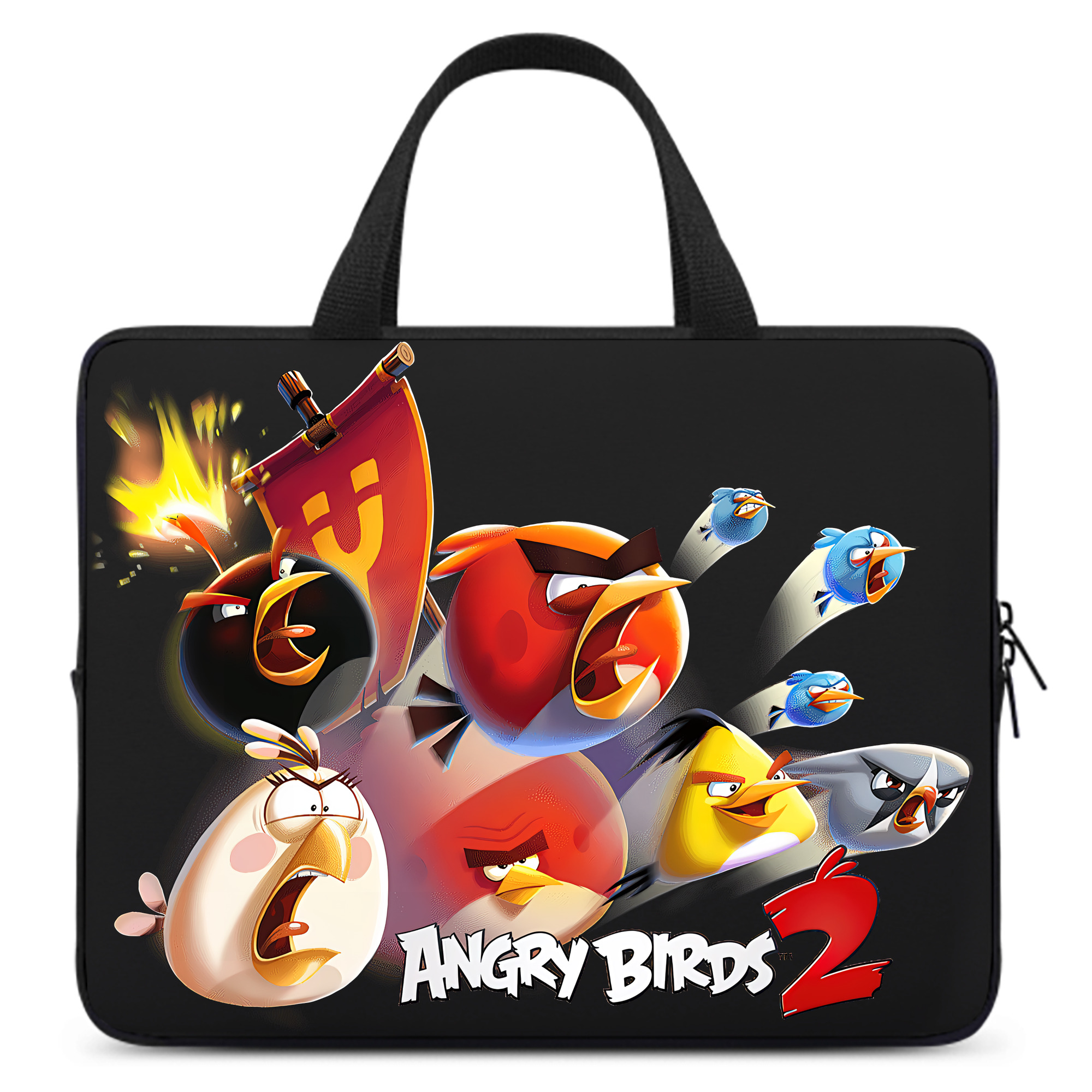 （画像用） Angry Birds アングリーバード 手提げノートパソコンバッグ