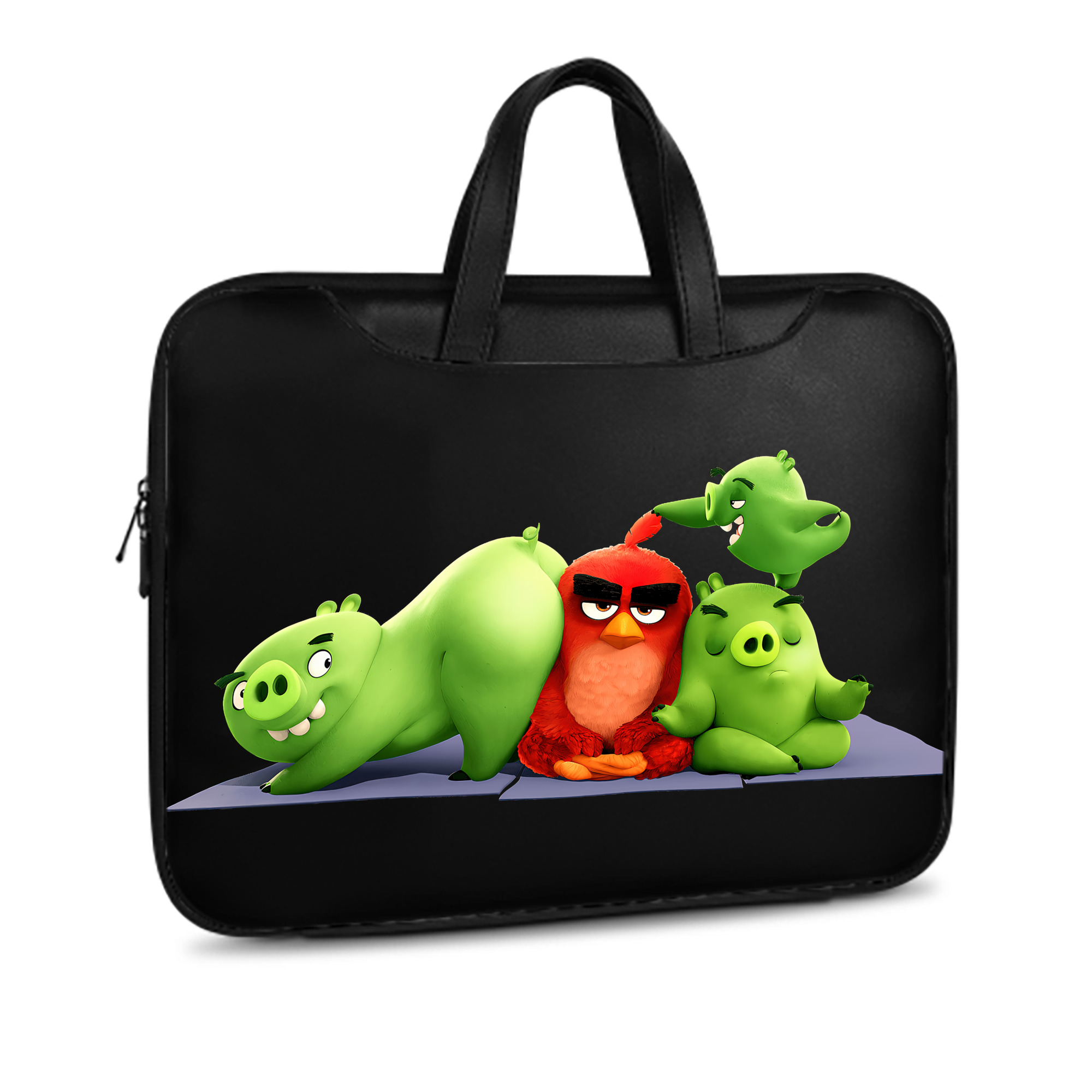 Angry Birds アングリーバード レザーラップトップバッグ　ノートパソコンケース