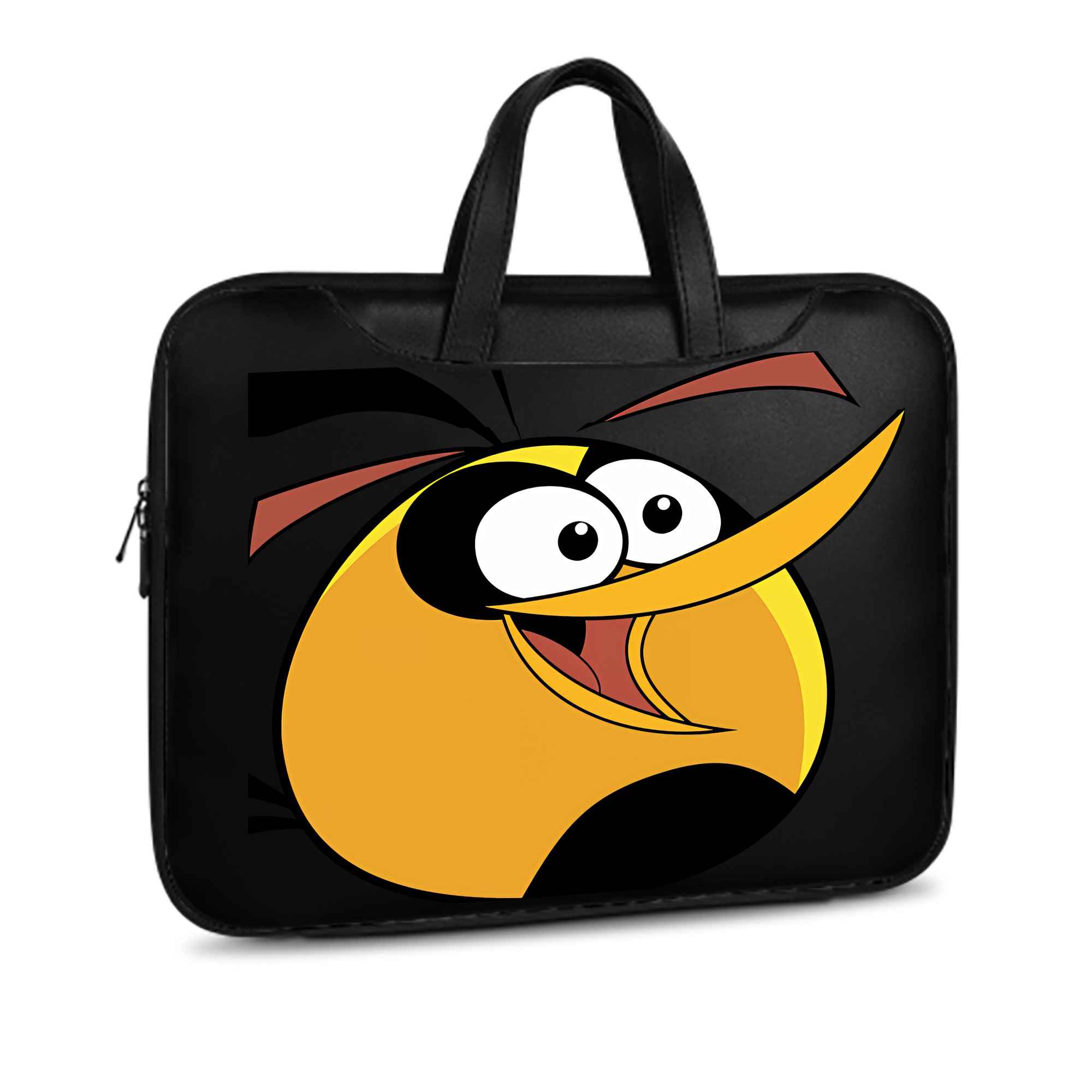 （画像用） Angry Birds アングリーバード レザーラップトップバッグ　ノートパソコンケース
