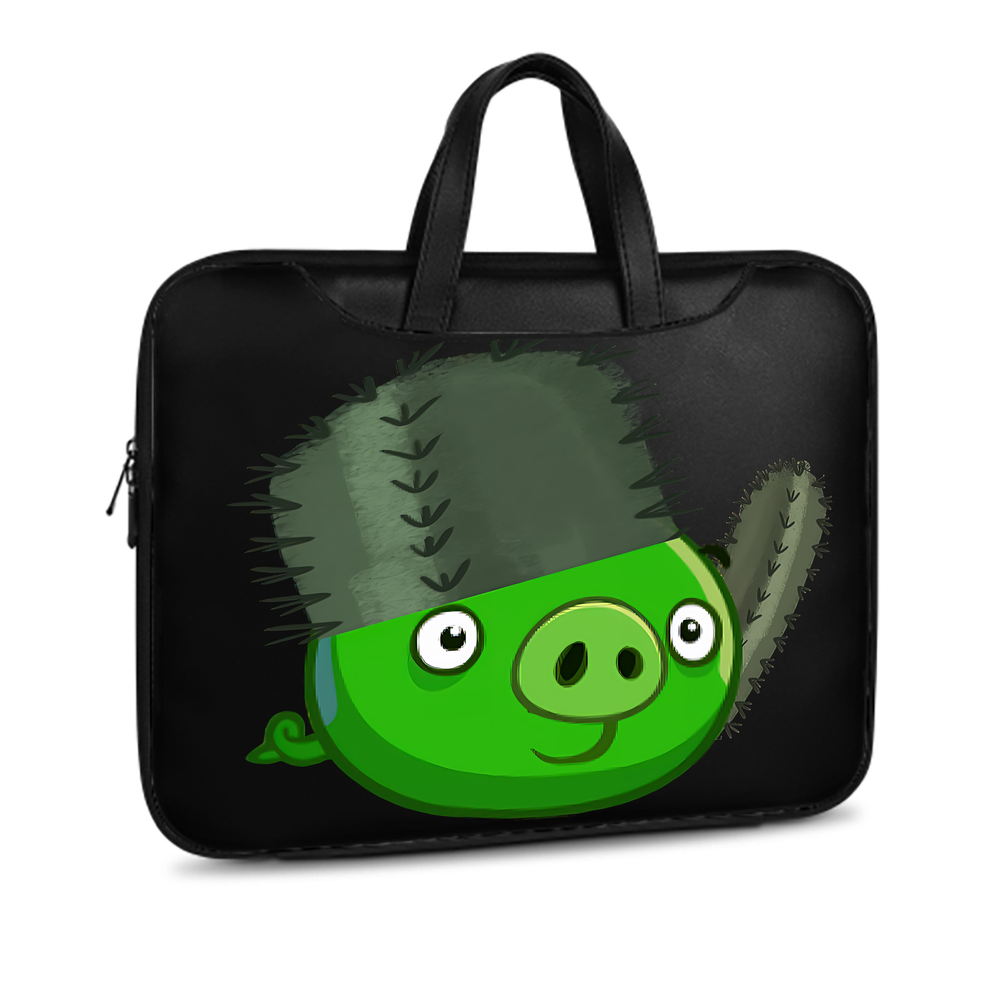 （画像用） Angry Birds アングリーバード レザーラップトップバッグ　ノートパソコンケース