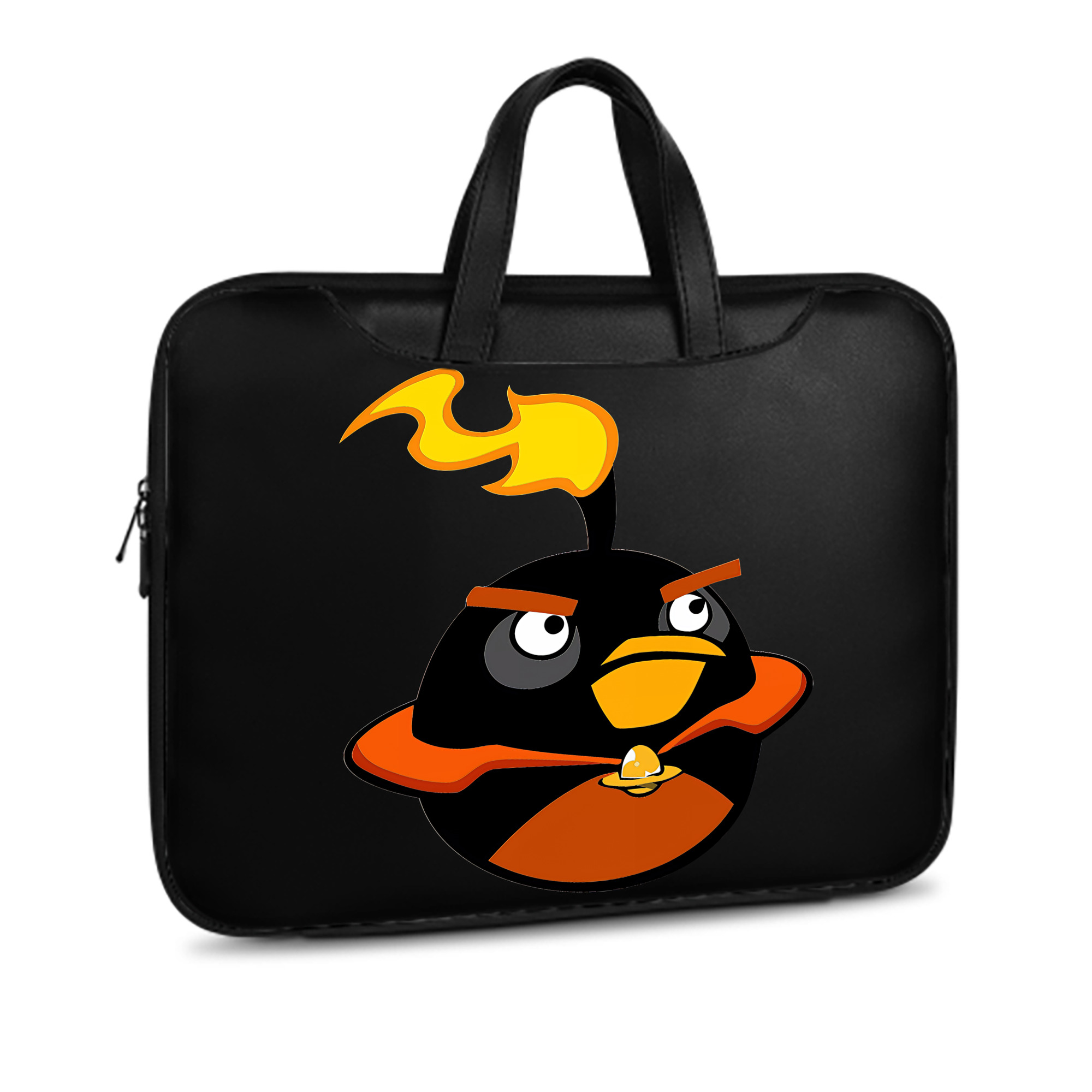 （画像用） Angry Birds アングリーバード レザーラップトップバッグ　ノートパソコンケース