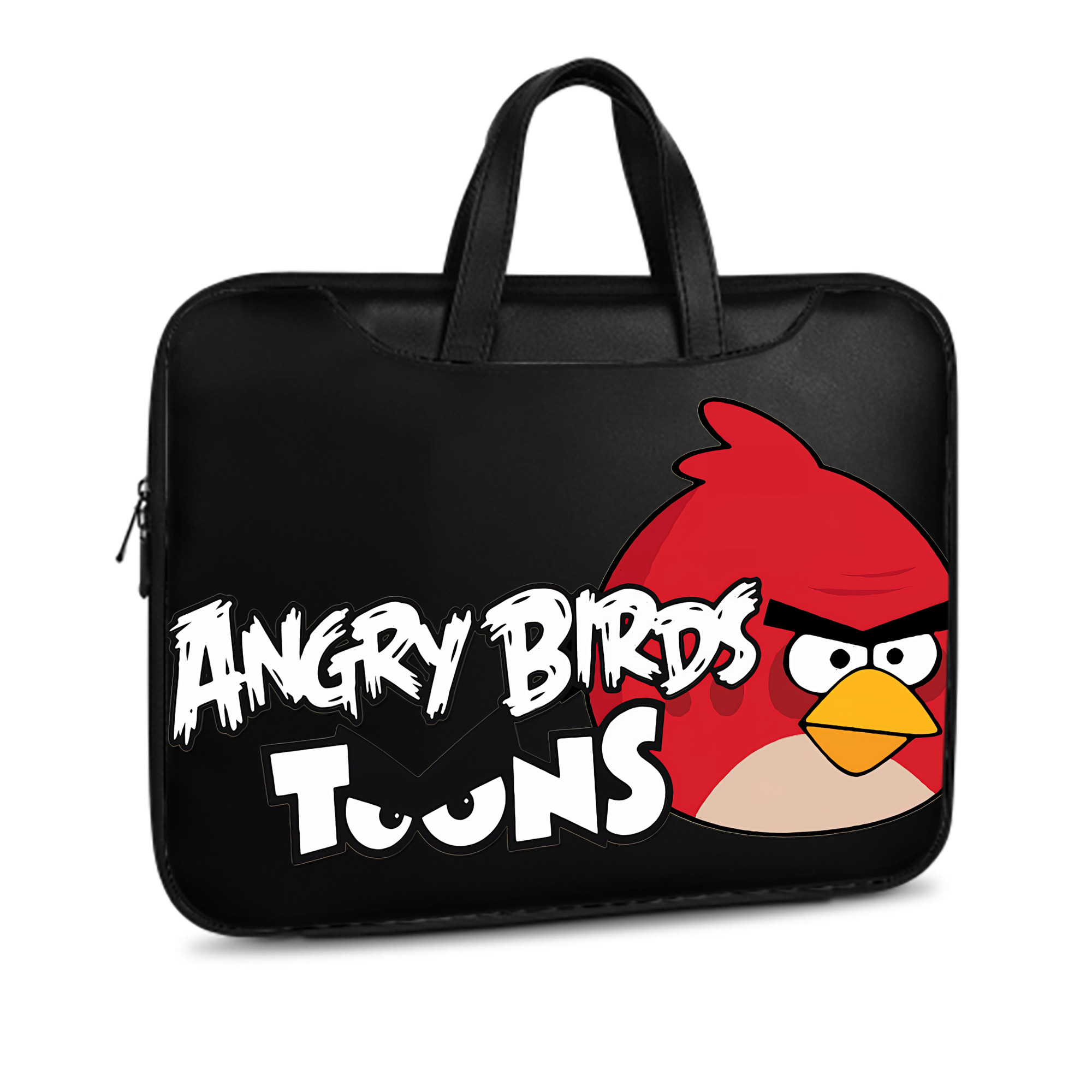（画像用） Angry Birds アングリーバード レザーラップトップバッグ　ノートパソコンケース