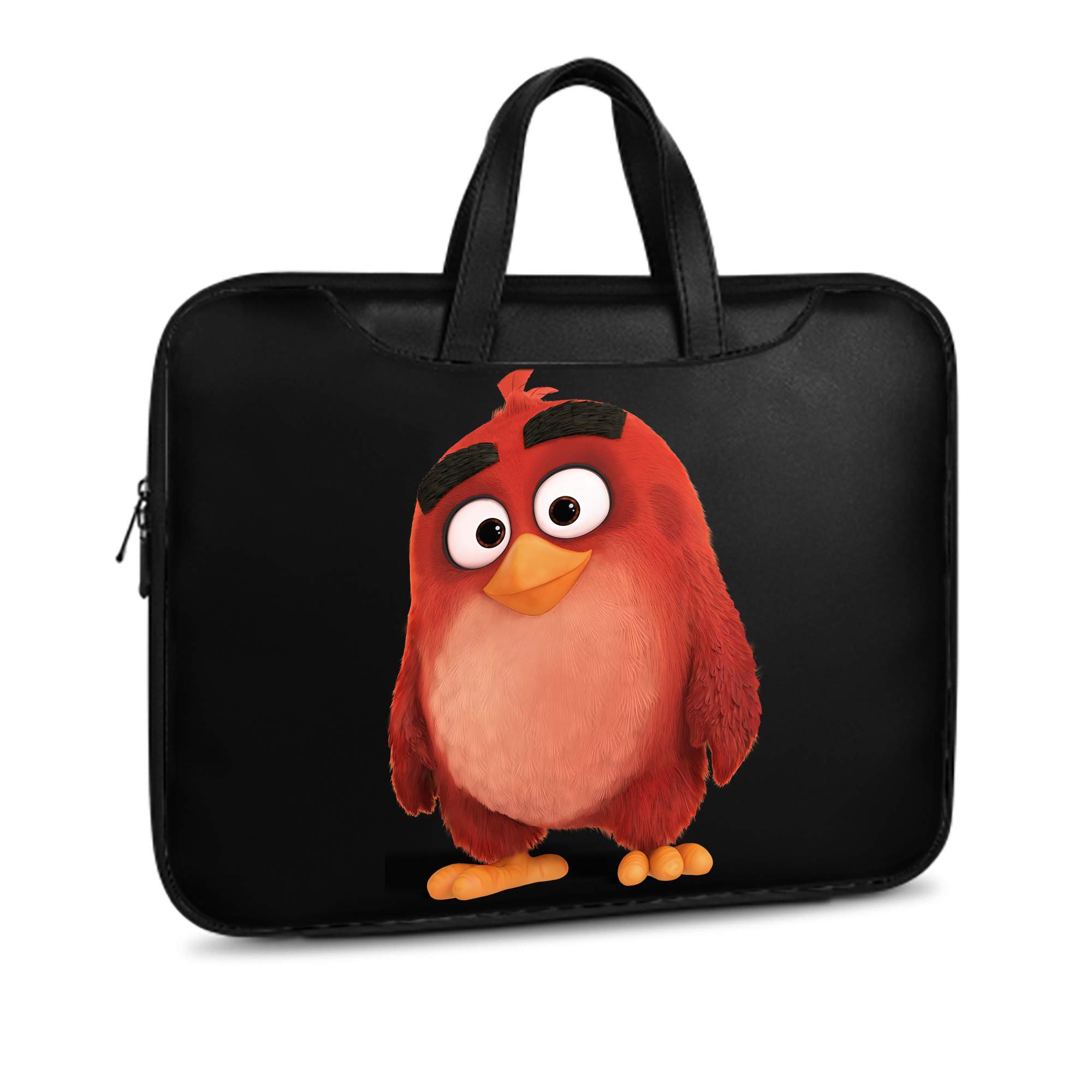 （画像用） Angry Birds アングリーバード レザーラップトップバッグ　ノートパソコンケース