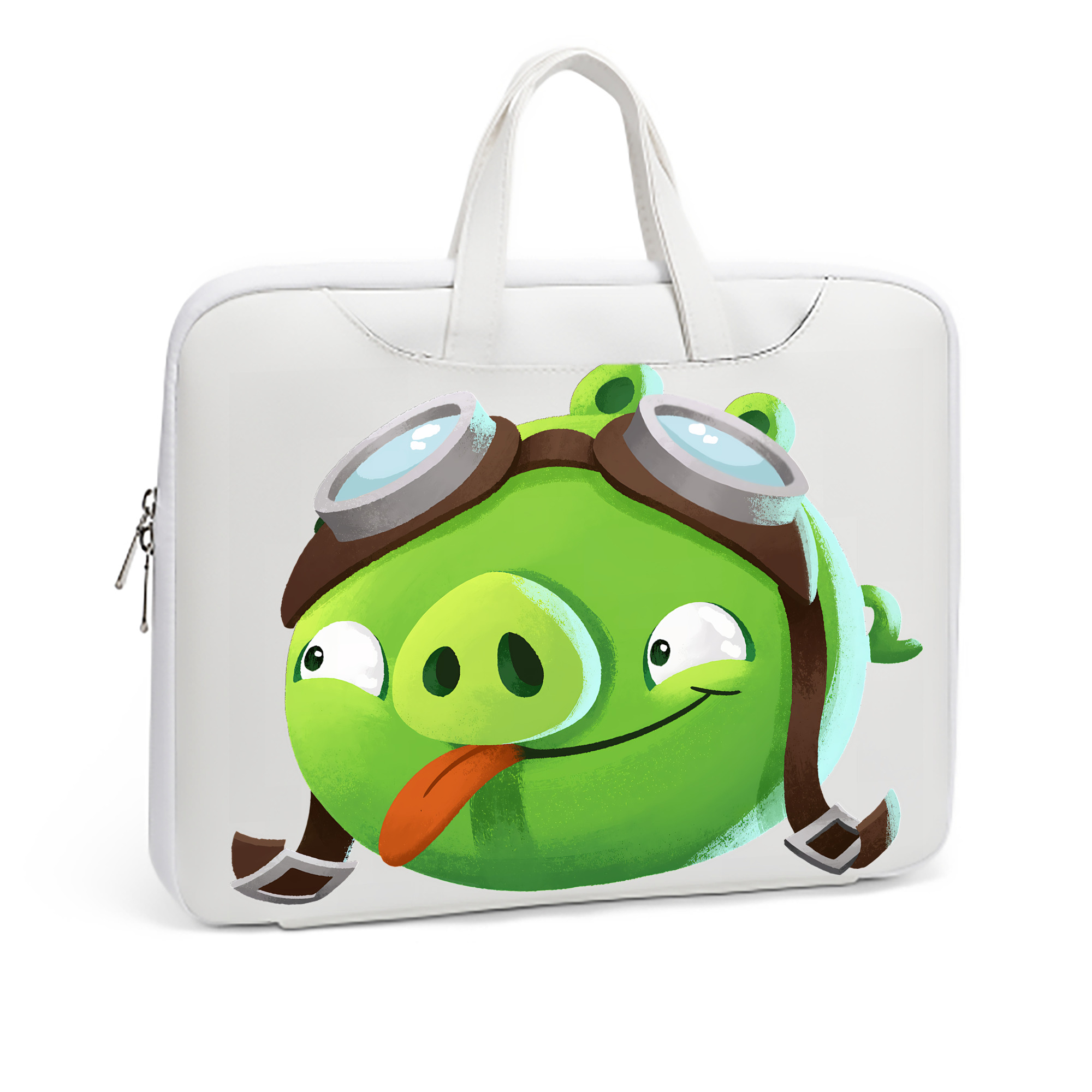 Angry Birds アングリーバード レザーラップトップバッグ　ノートパソコンケース