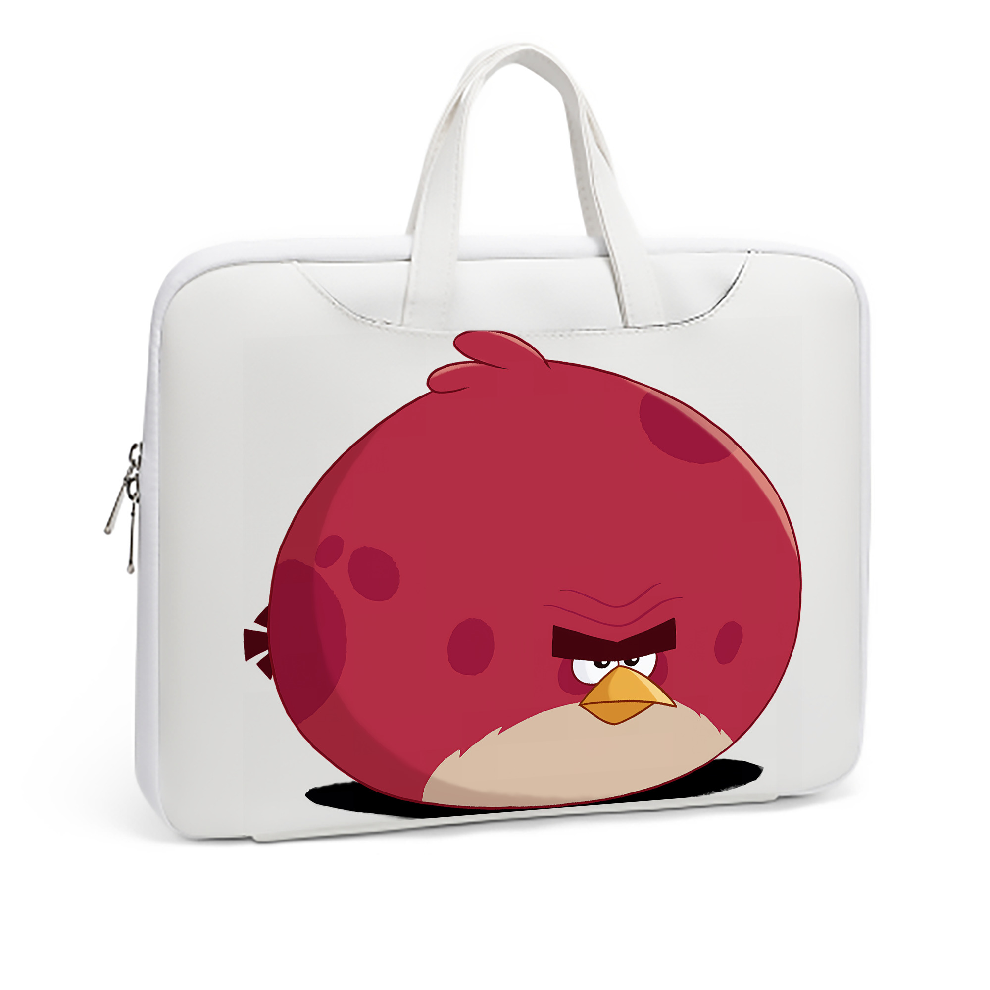 （画像用） Angry Birds アングリーバード レザーラップトップバッグ　ノートパソコンケース