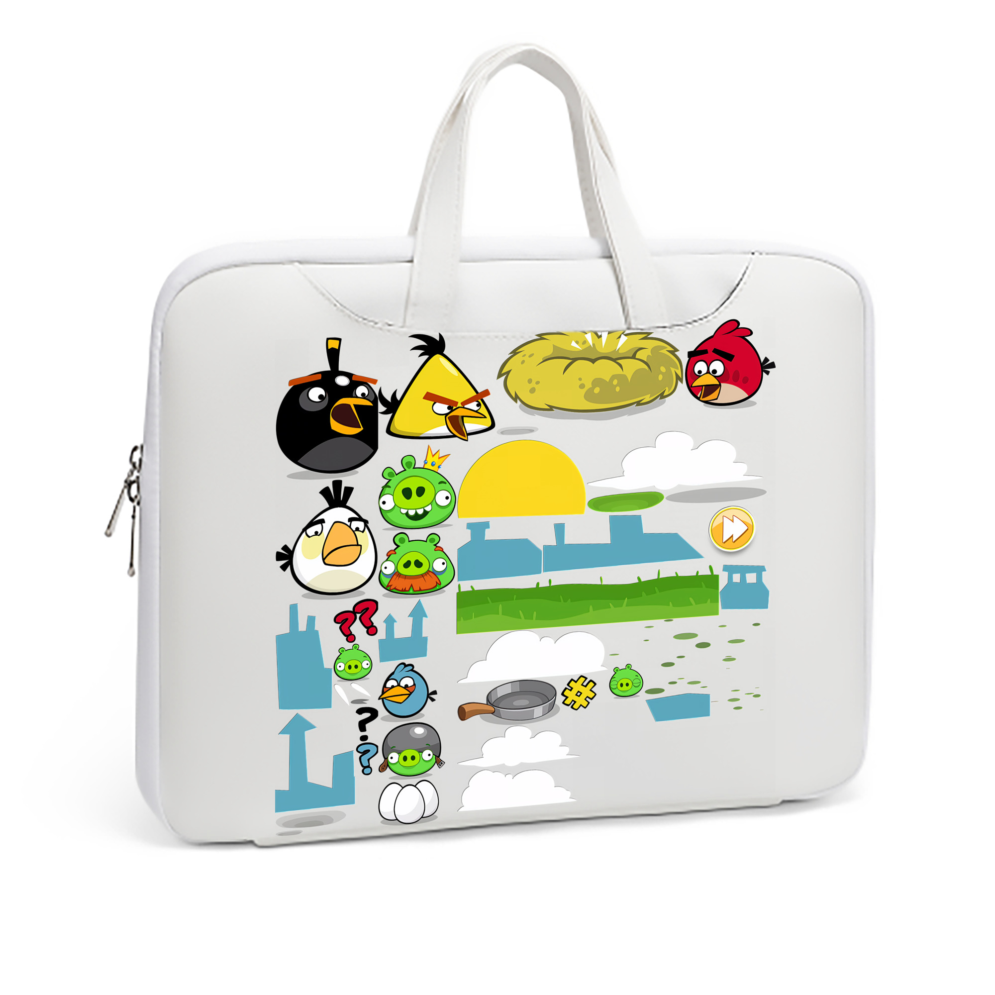 Angry Birds アングリーバード レザーラップトップバッグ　ノートパソコンケース