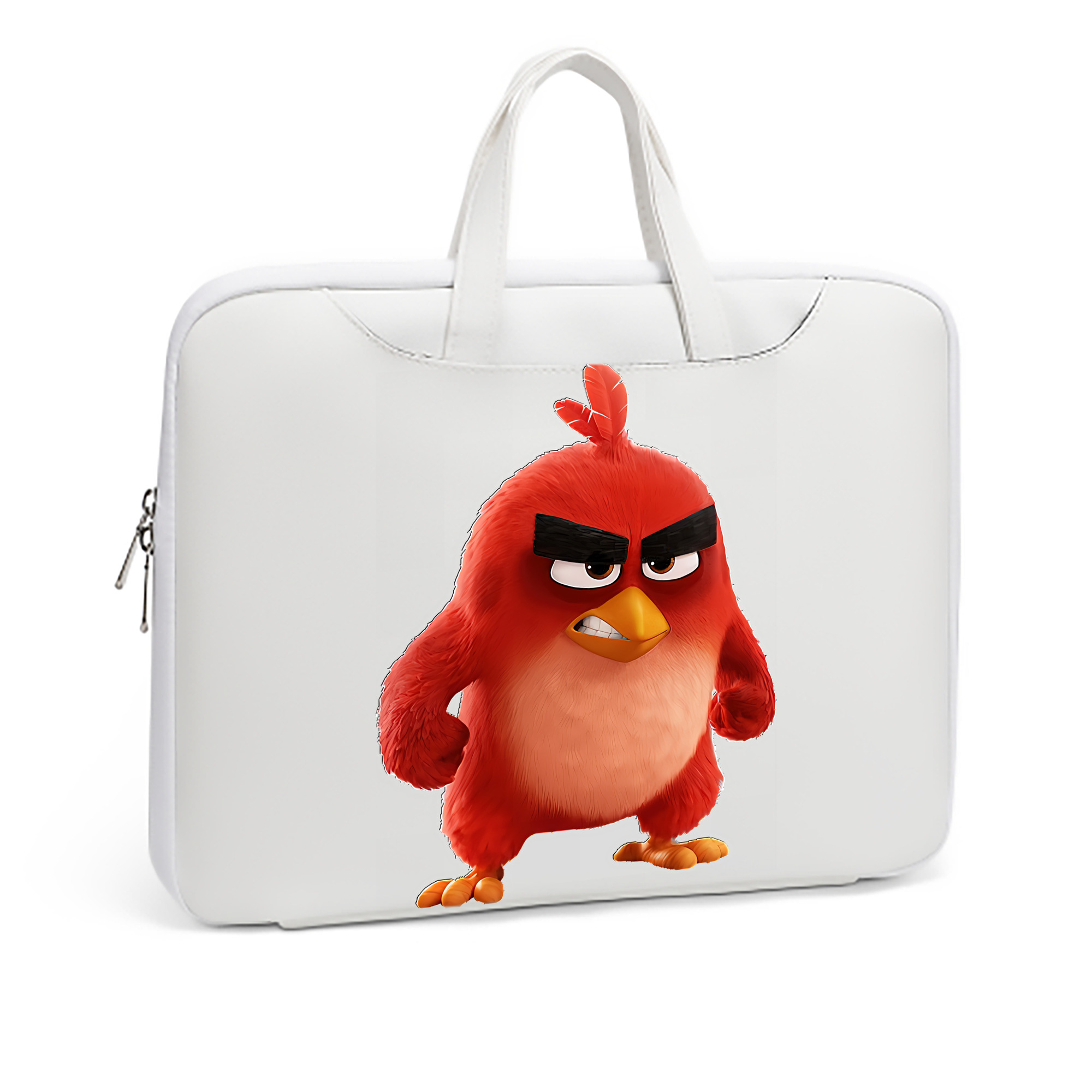 （画像用） Angry Birds アングリーバード レザーラップトップバッグ　ノートパソコンケース