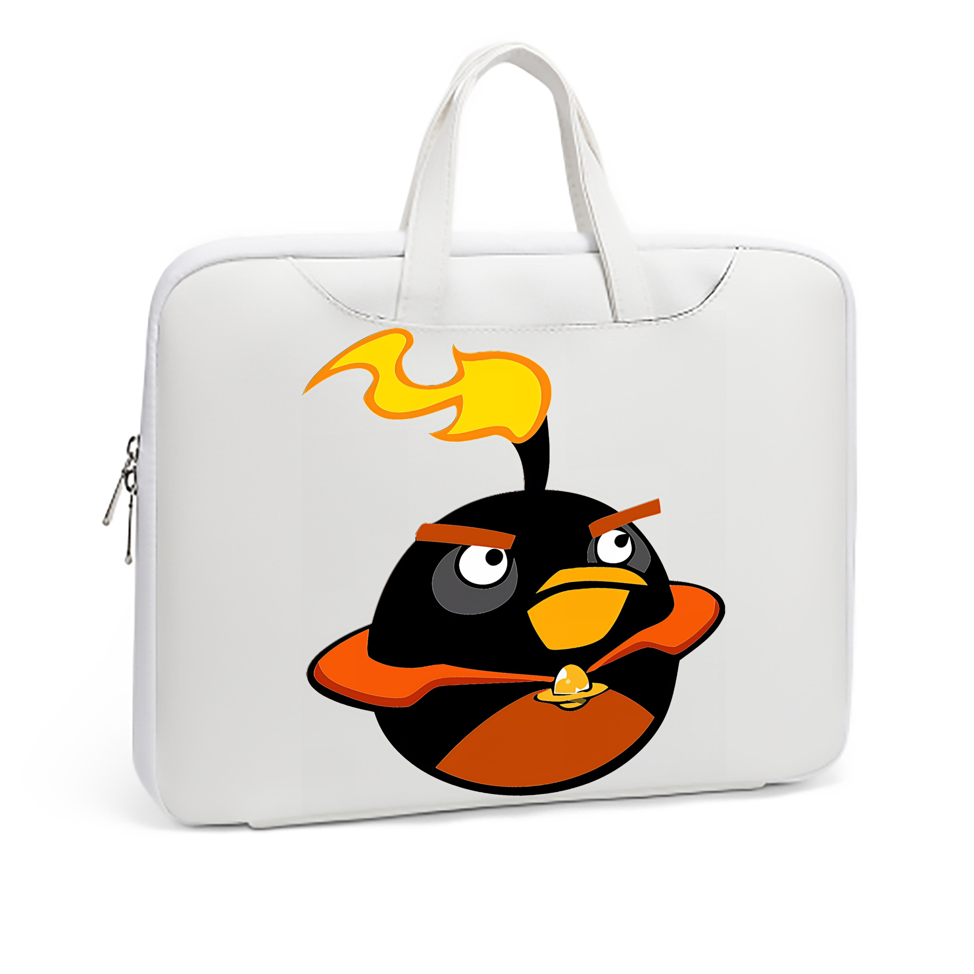 （画像用） Angry Birds アングリーバード レザーラップトップバッグ　ノートパソコンケース