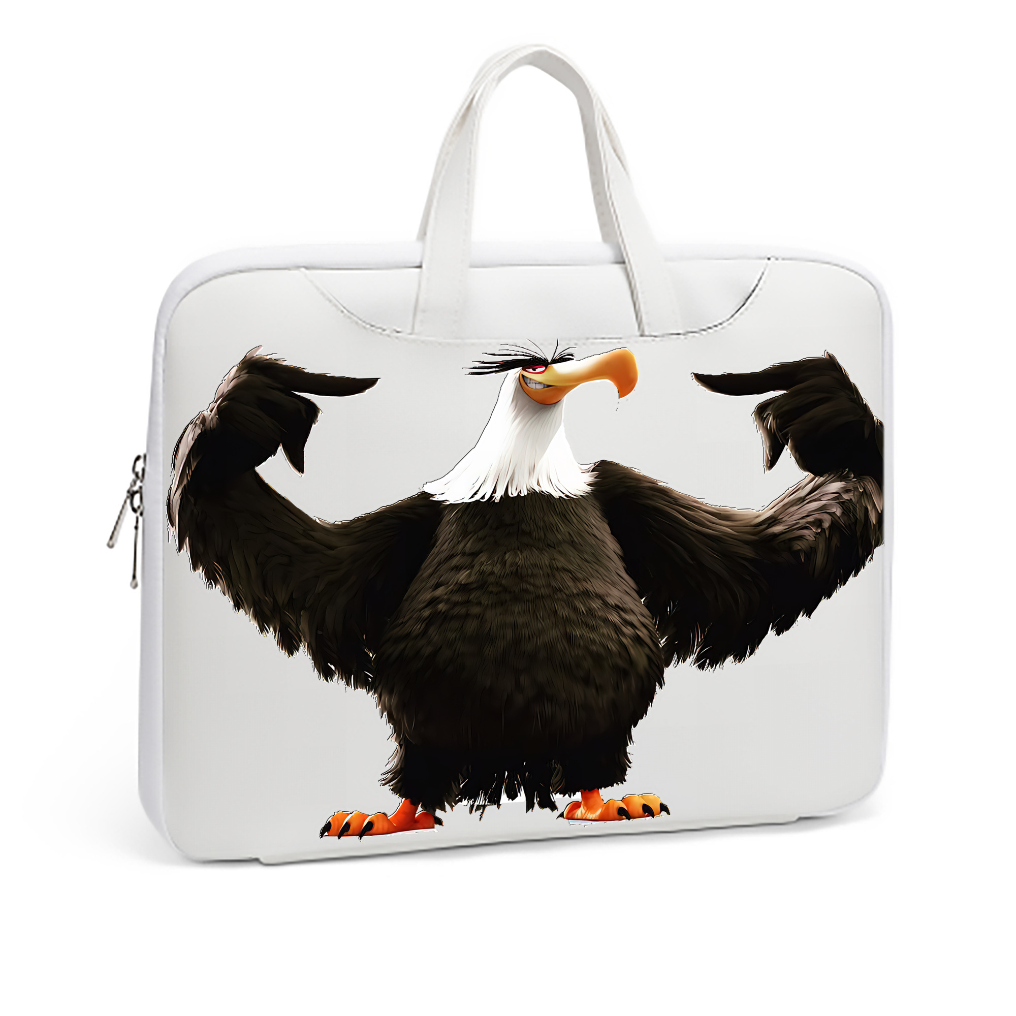（画像用） Angry Birds アングリーバード レザーラップトップバッグ　ノートパソコンケース