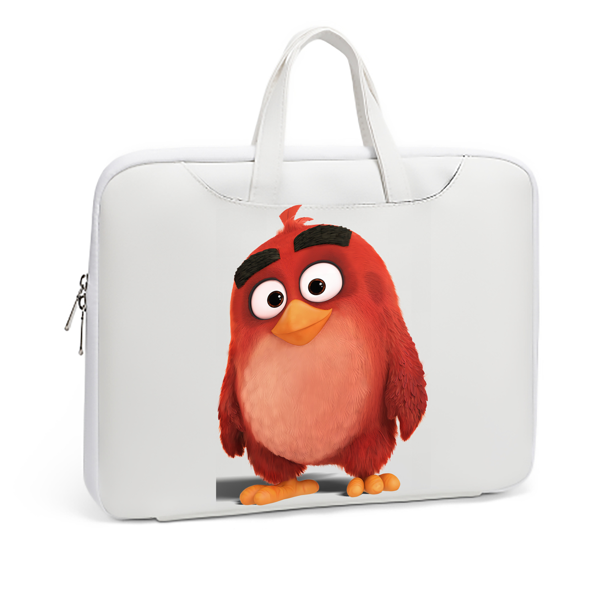 （画像用） Angry Birds アングリーバード レザーラップトップバッグ　ノートパソコンケース