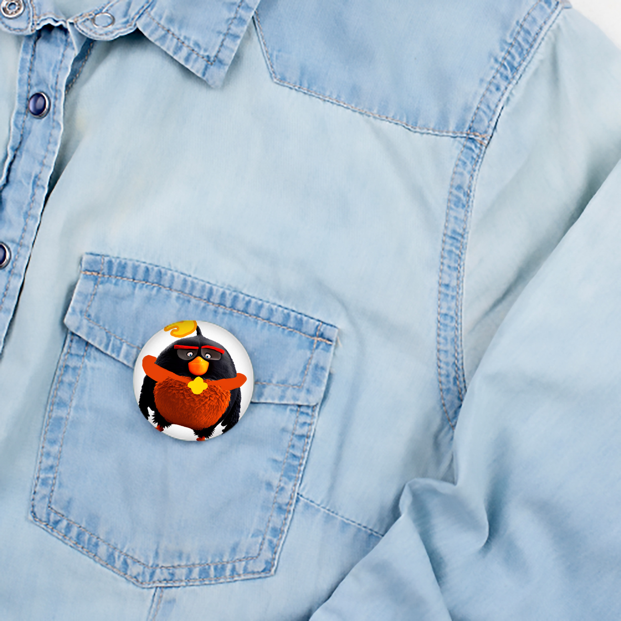 Angry Birds アングリーバード 6cm 缶バッジ 複数セット