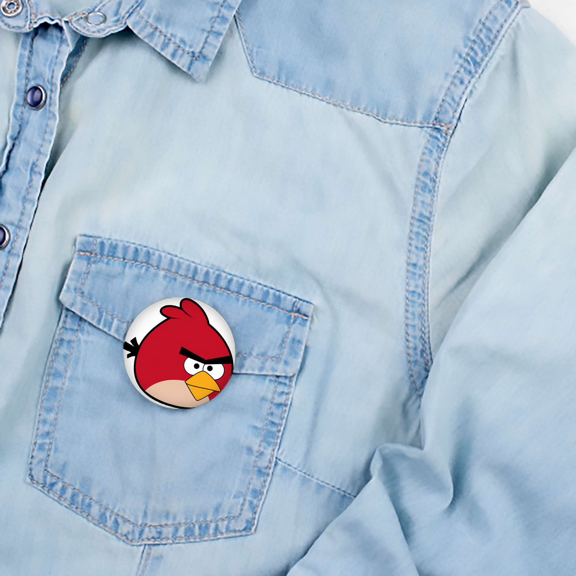 Angry Birds アングリーバード 6cm 缶バッジ 複数セット