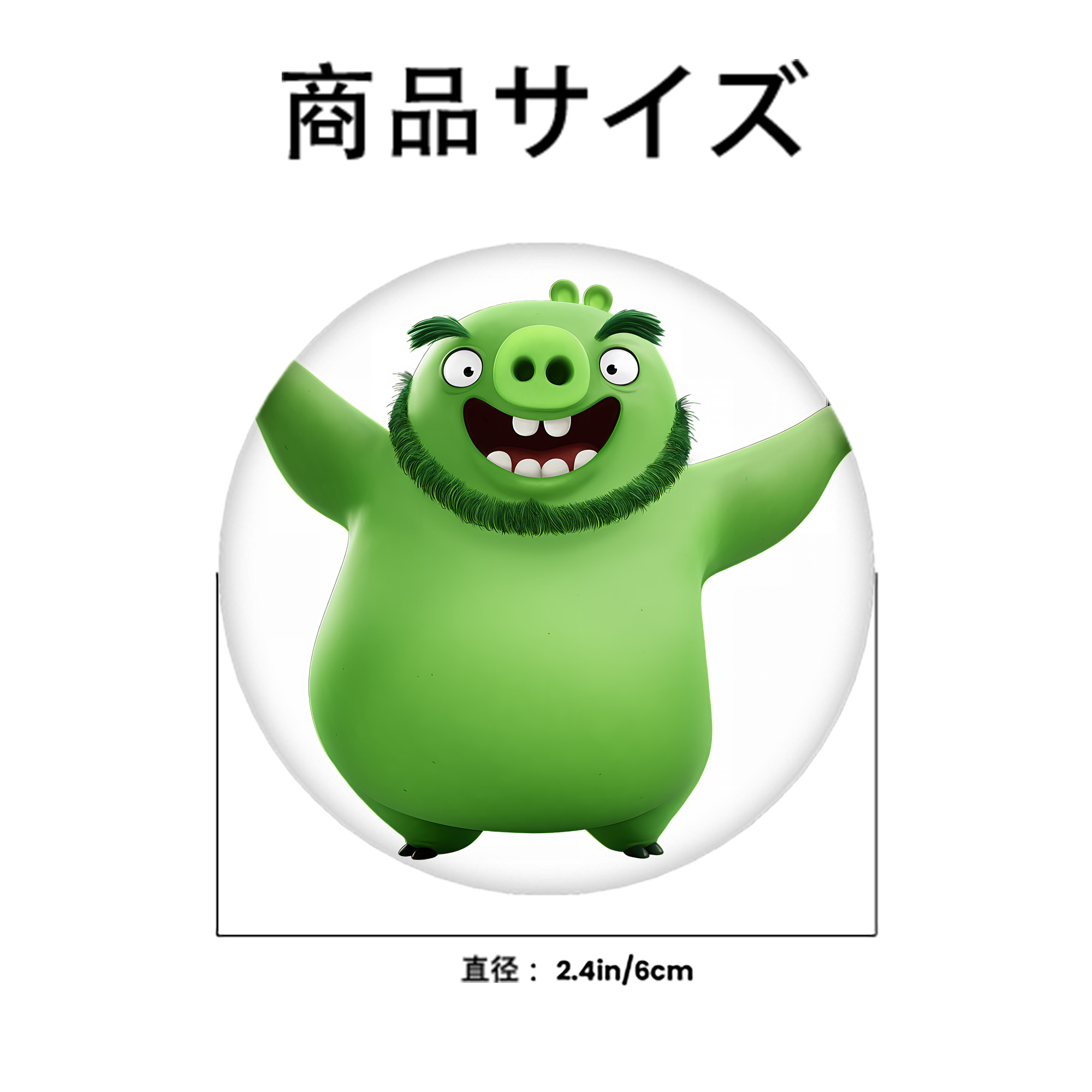 Angry Birds アングリーバード 6cm 缶バッジ 複数セット