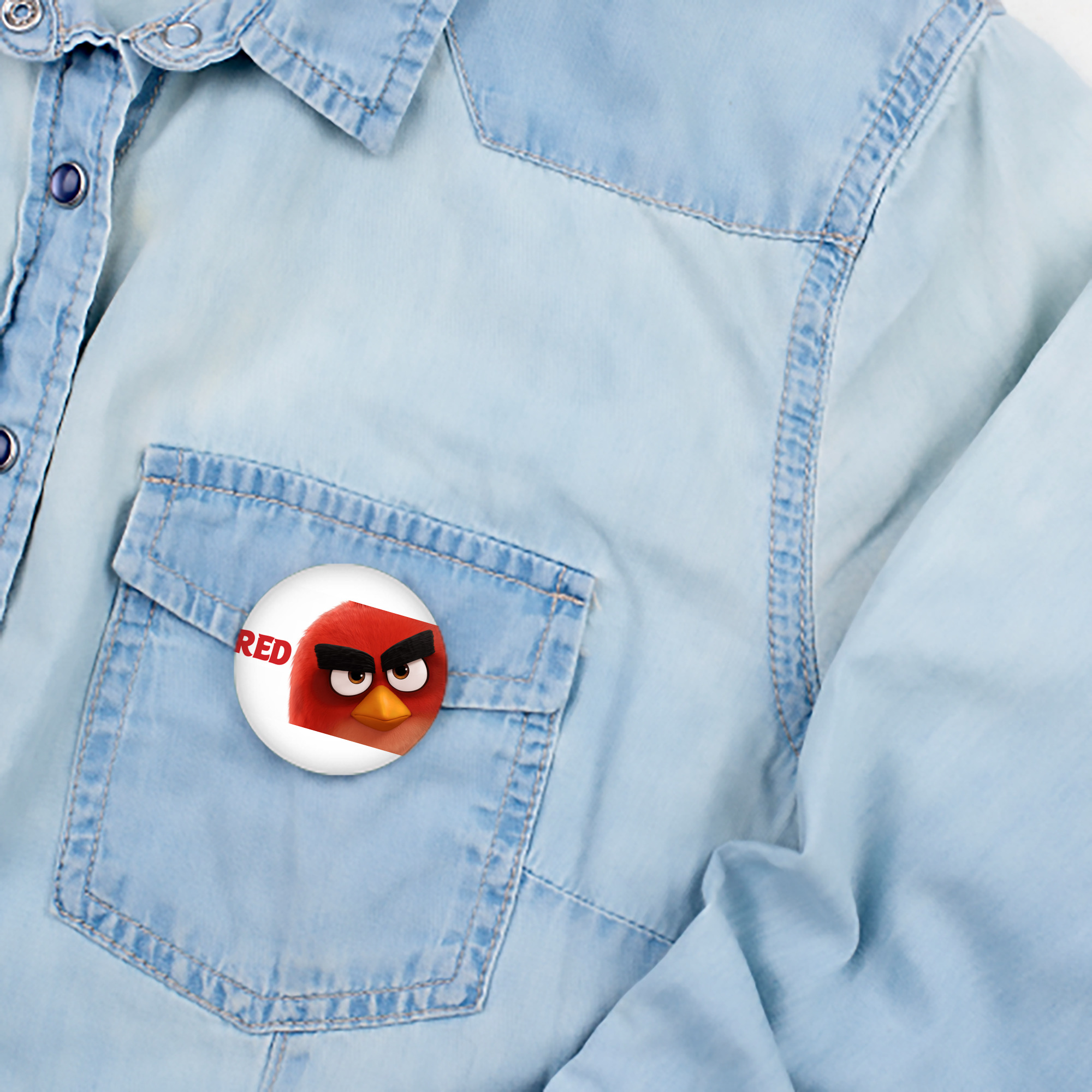 Angry Birds アングリーバード 6cm 缶バッジ 複数セット