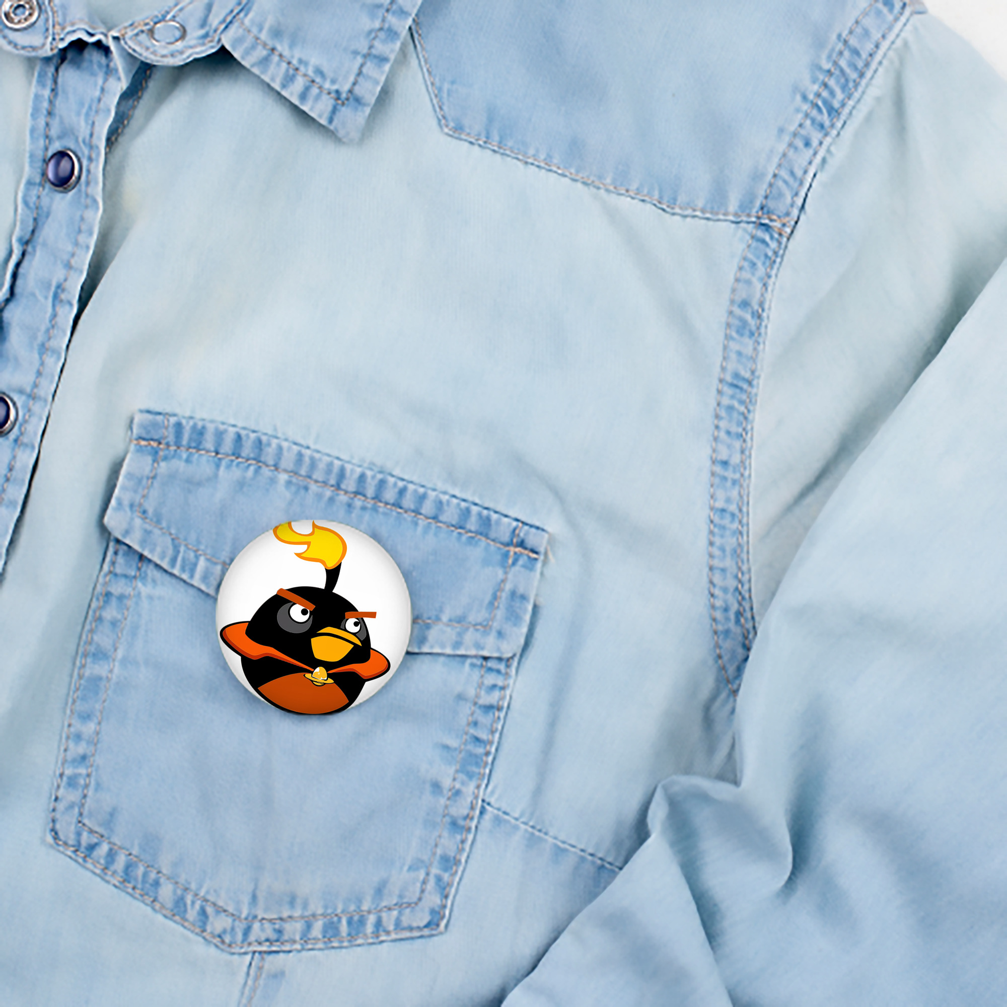 Angry Birds アングリーバード 6cm 缶バッジ 複数セット