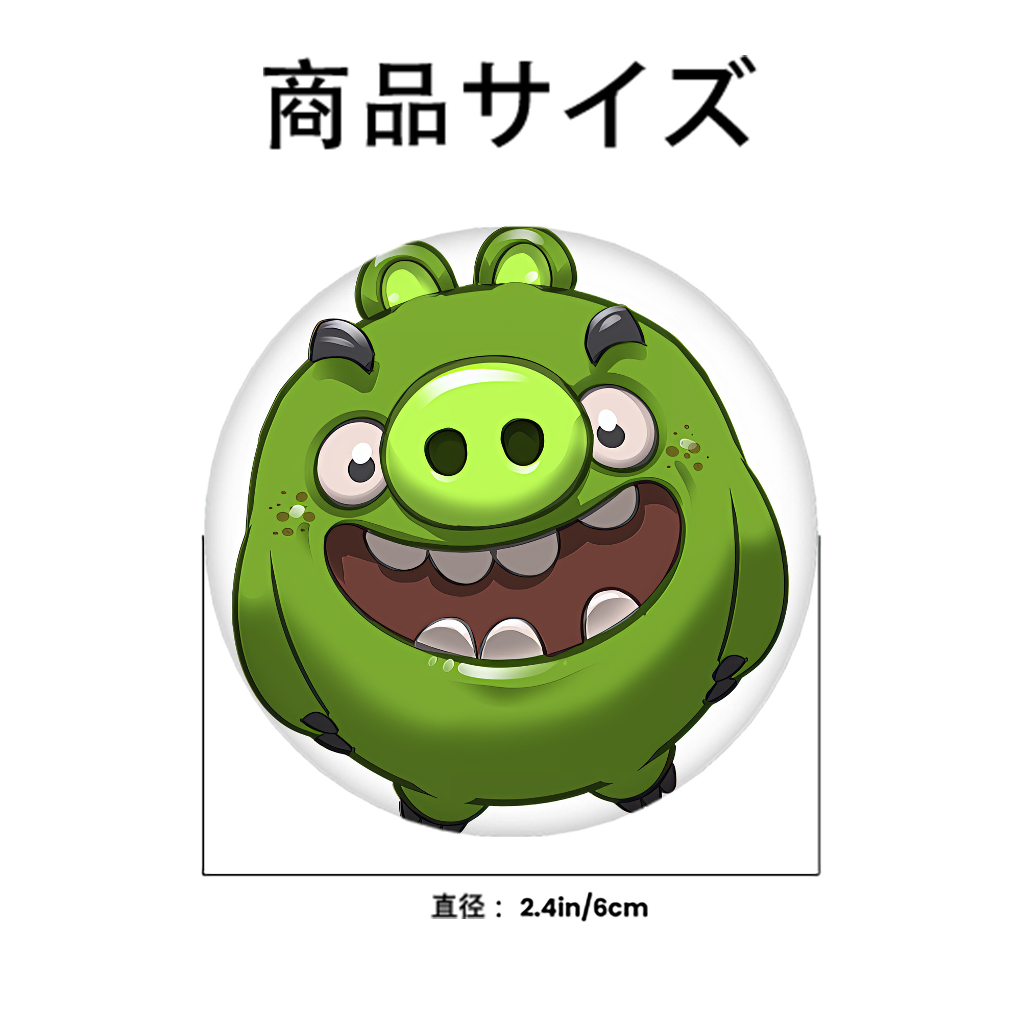 Angry Birds アングリーバード 6cm 缶バッジ 複数セット