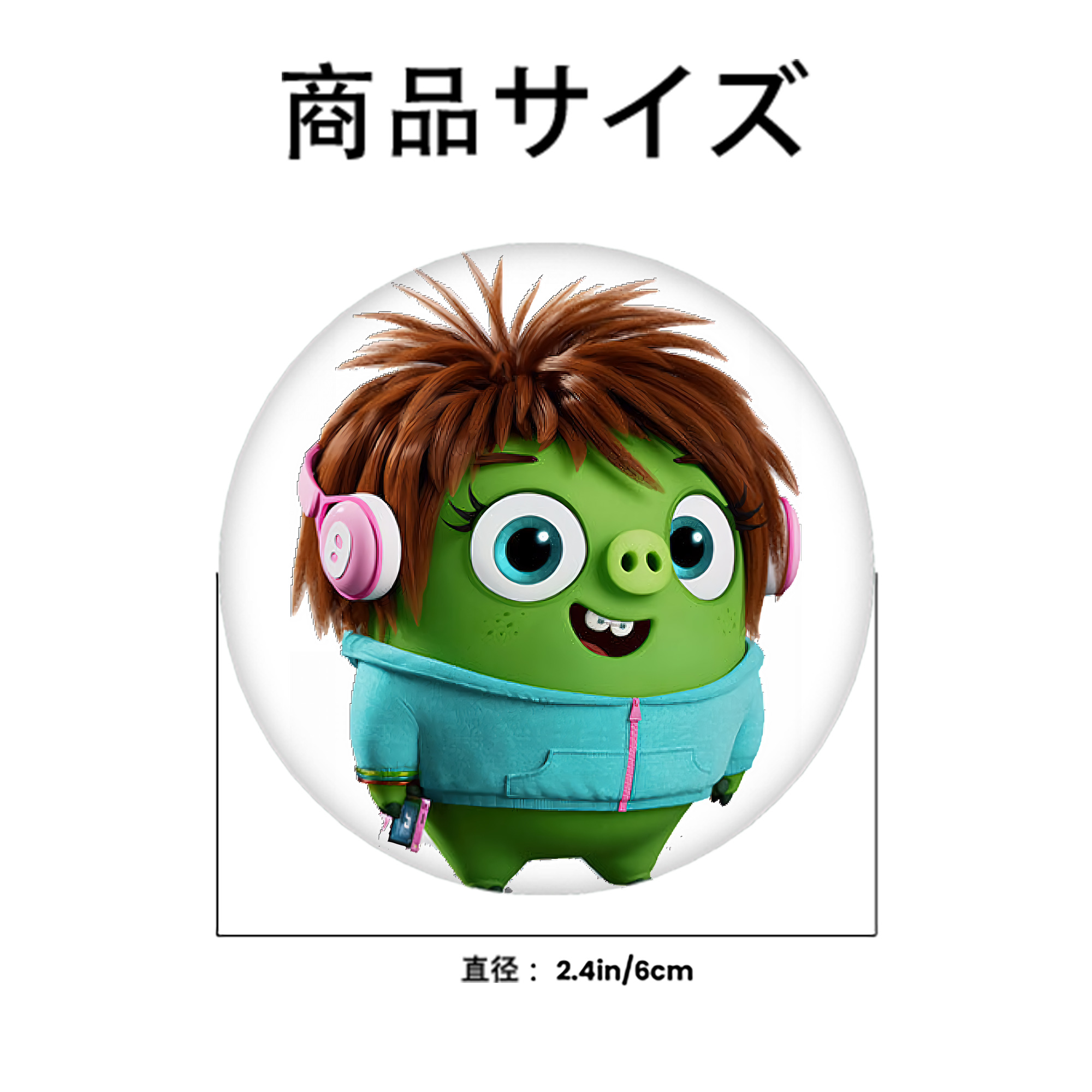 Angry Birds アングリーバード 6cm 缶バッジ 複数セット