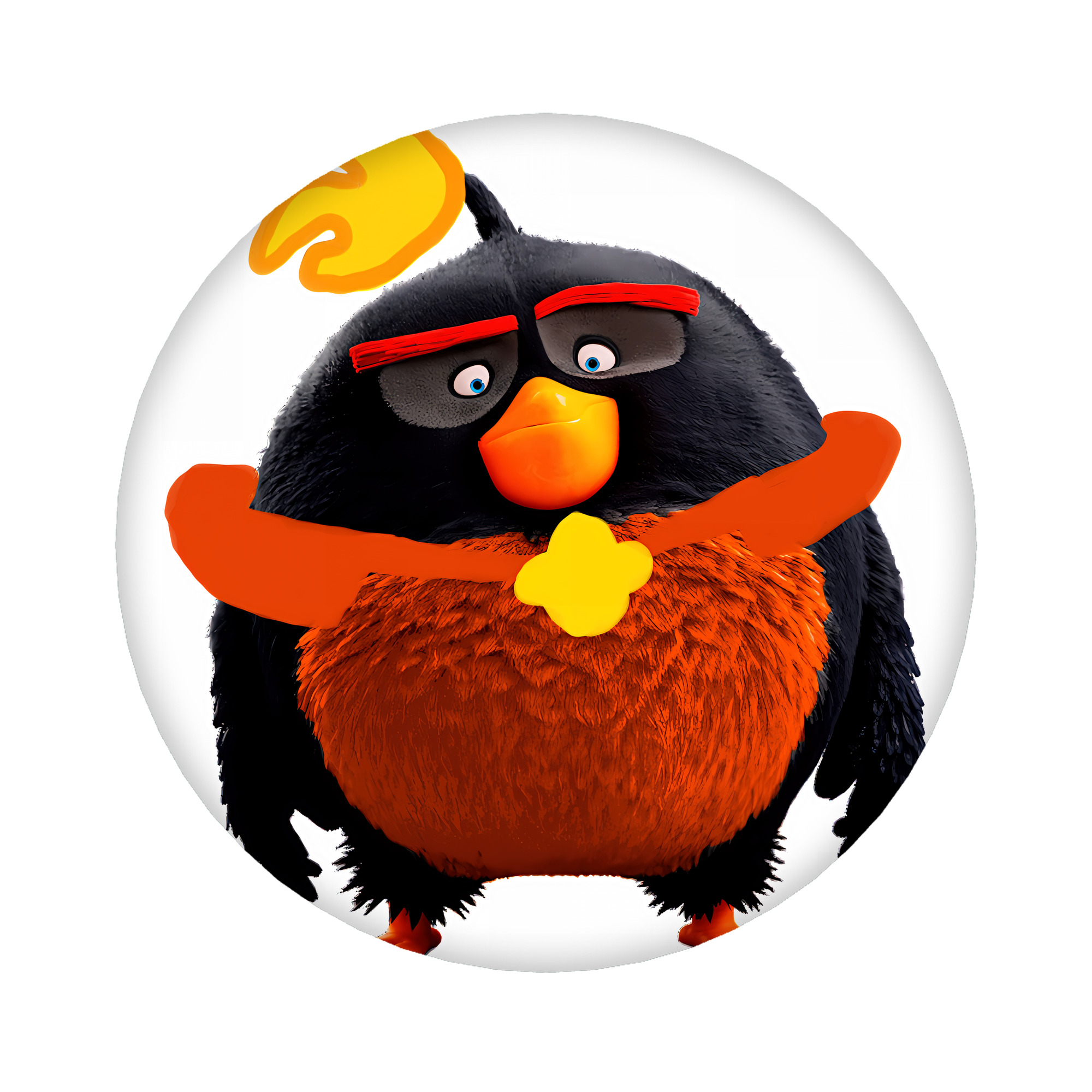 （画像用） Angry Birds アングリーバード 6cm 缶バッジ 複数セット